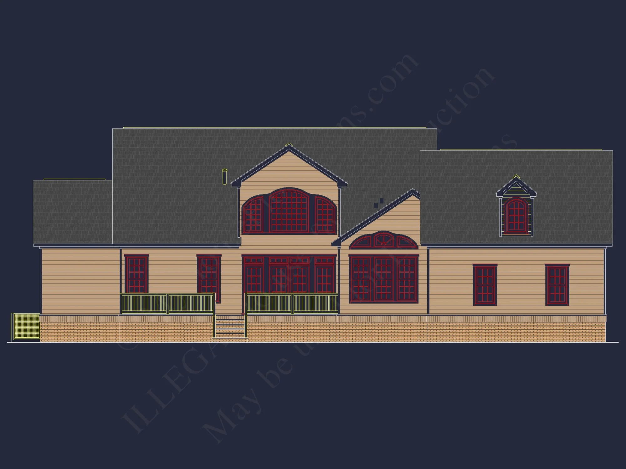 Classic 2-Story house Plan