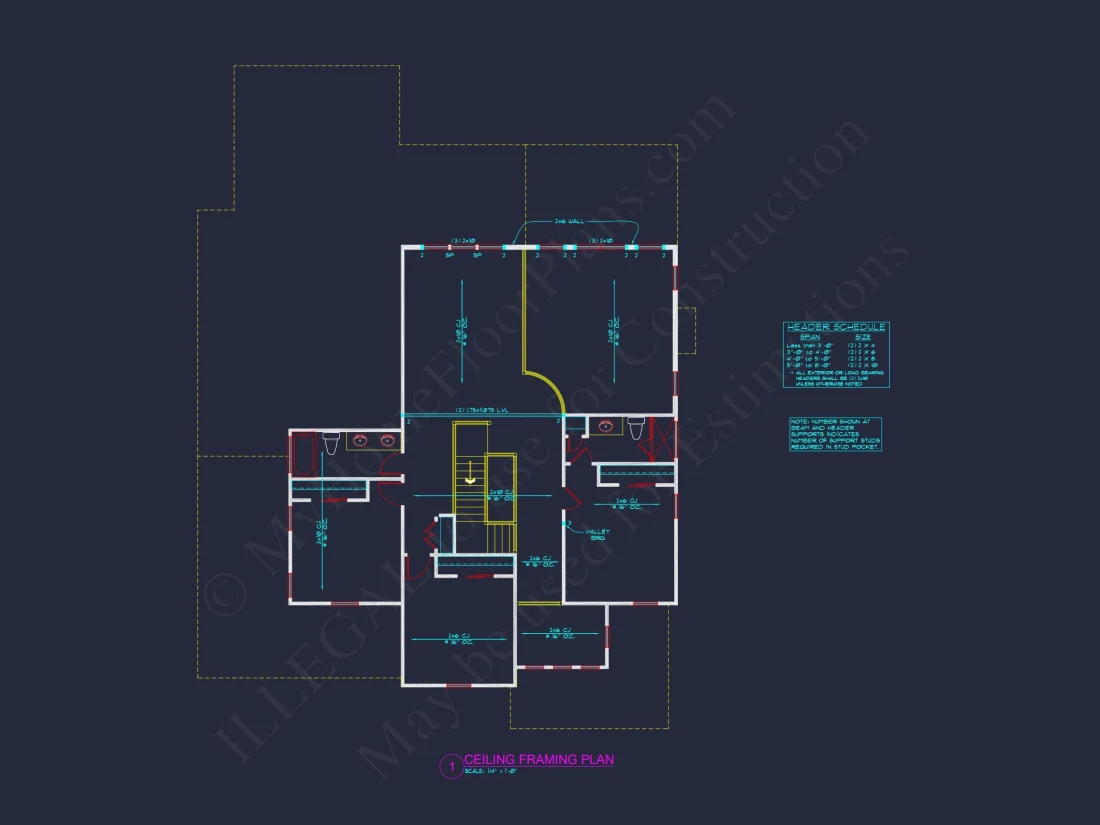 Spacious house Plan with Detailed CAD Architecture and Designs