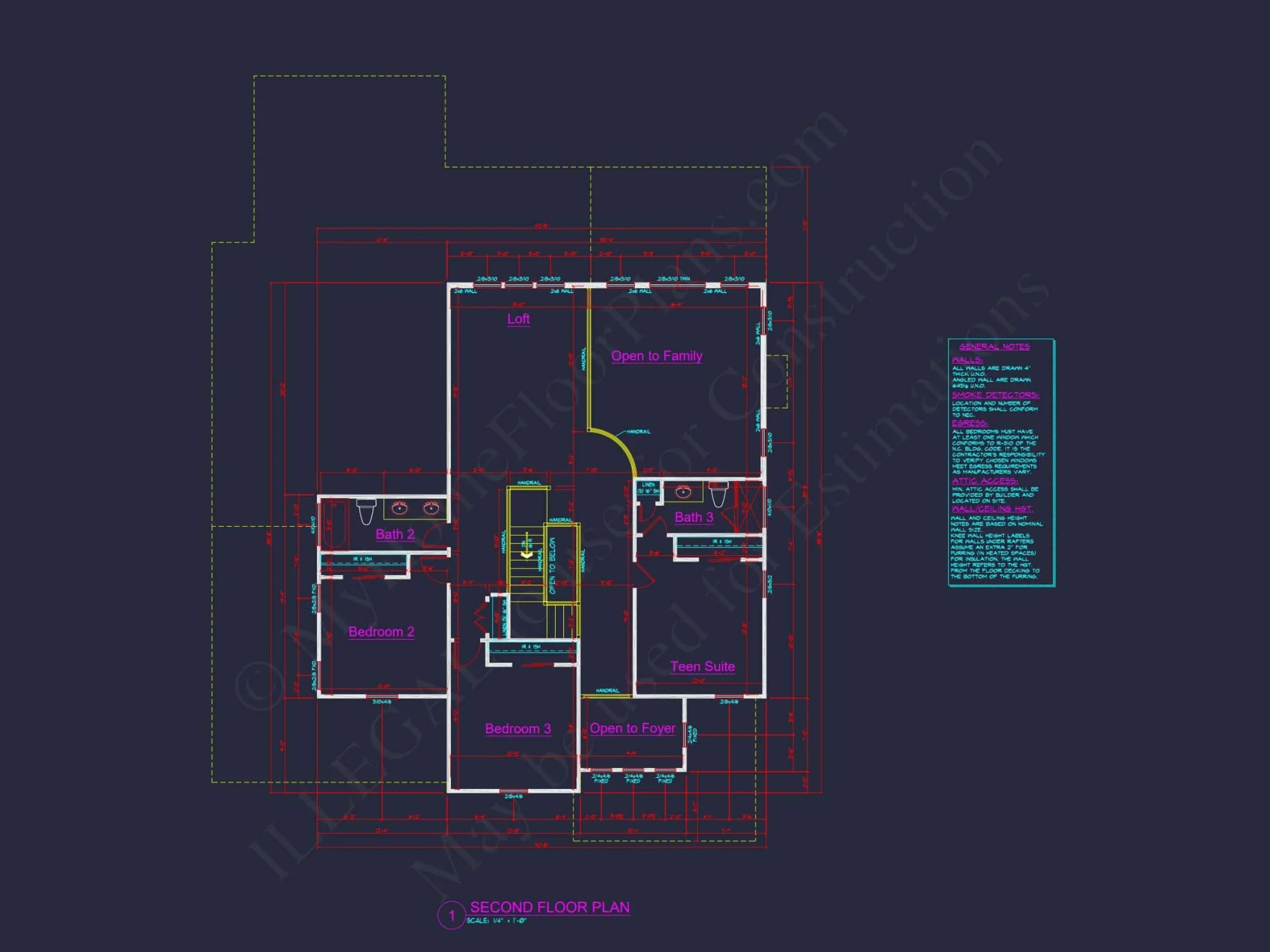 Spacious house Plan with Detailed CAD Architecture and Designs