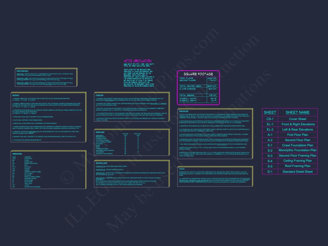 Spacious house Plan with Detailed CAD Architecture and Designs