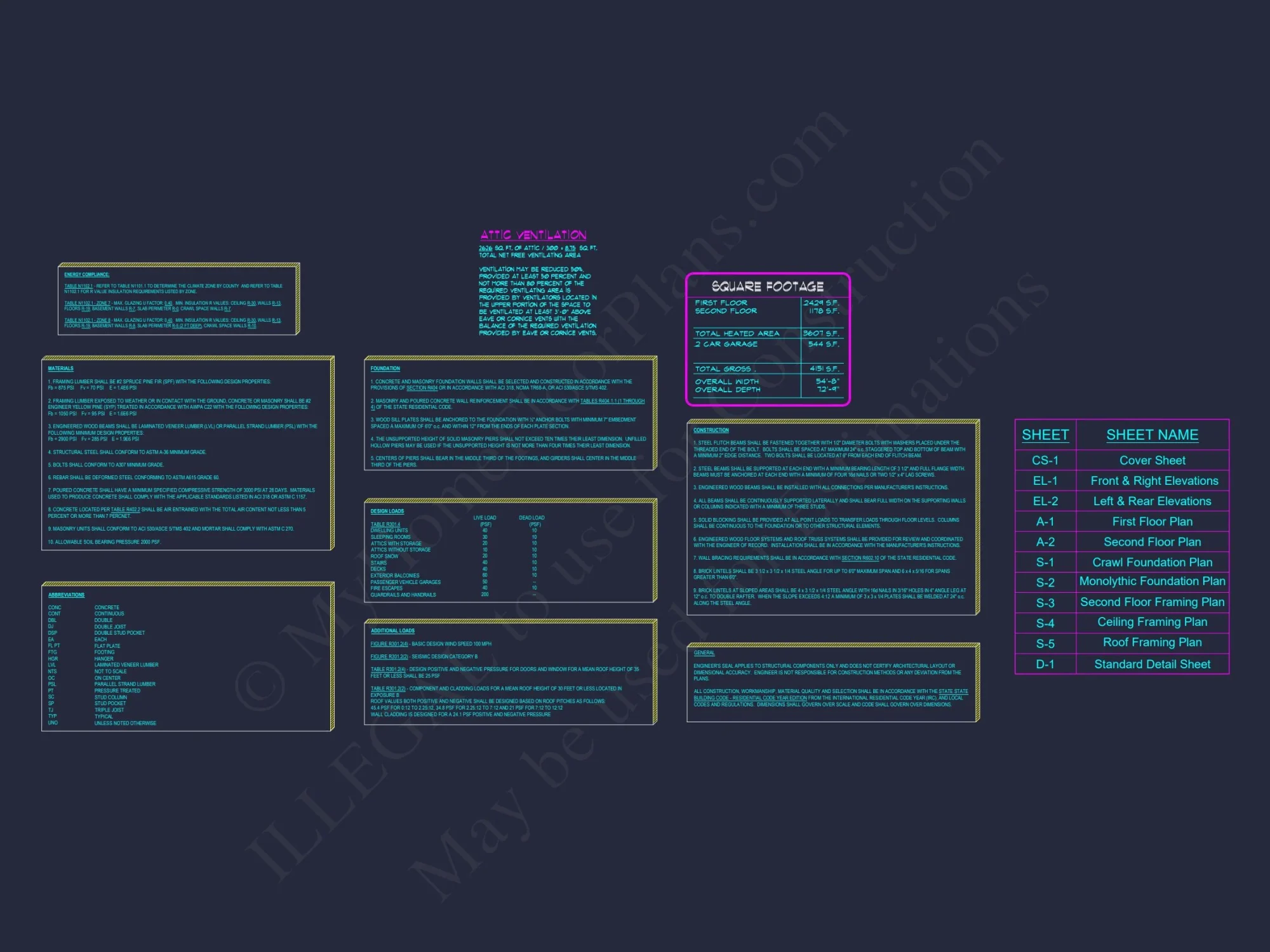 Spacious house Plan with Detailed CAD Architecture and Designs