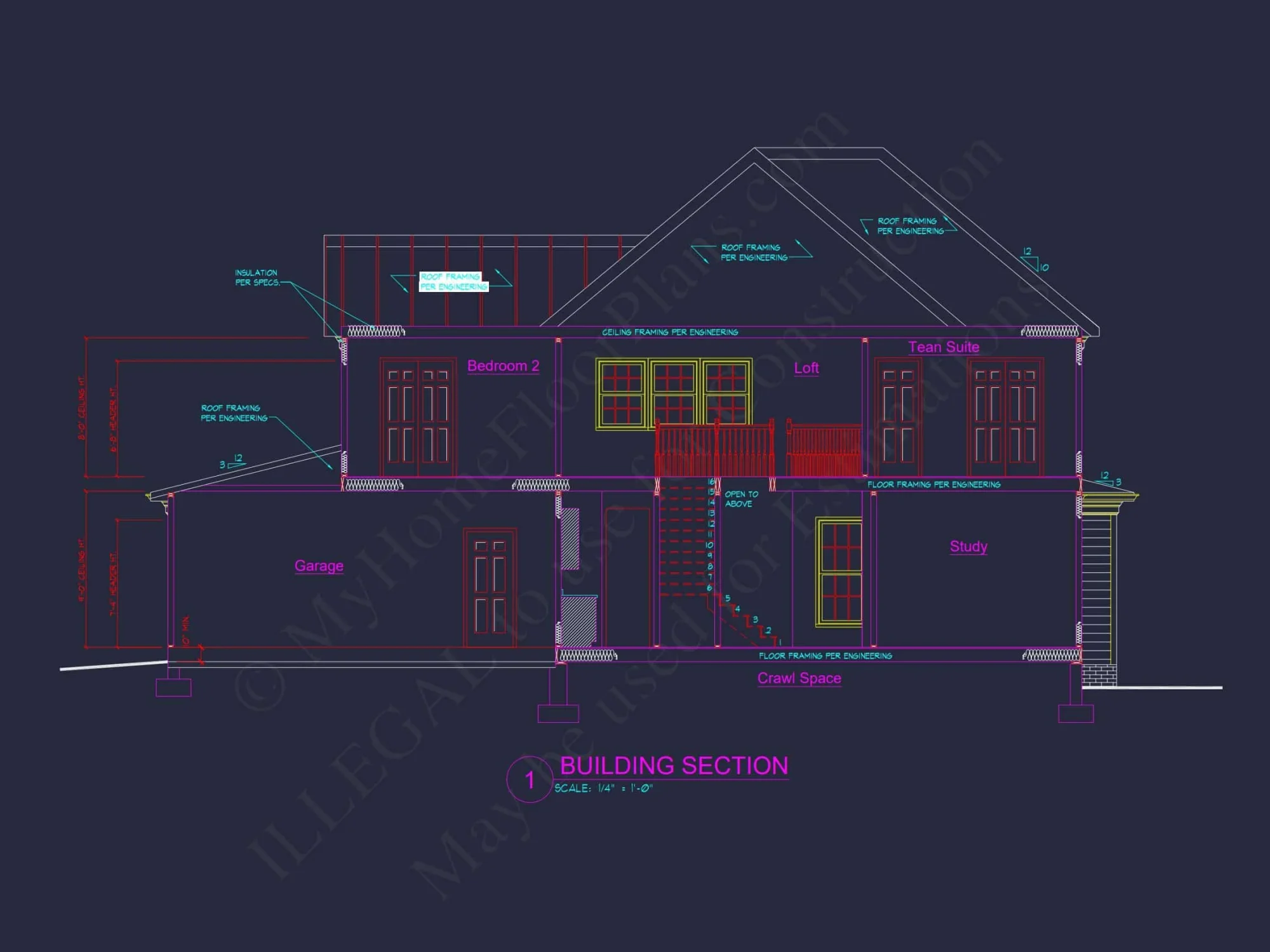Spacious house Plan with Detailed CAD Architecture and Designs