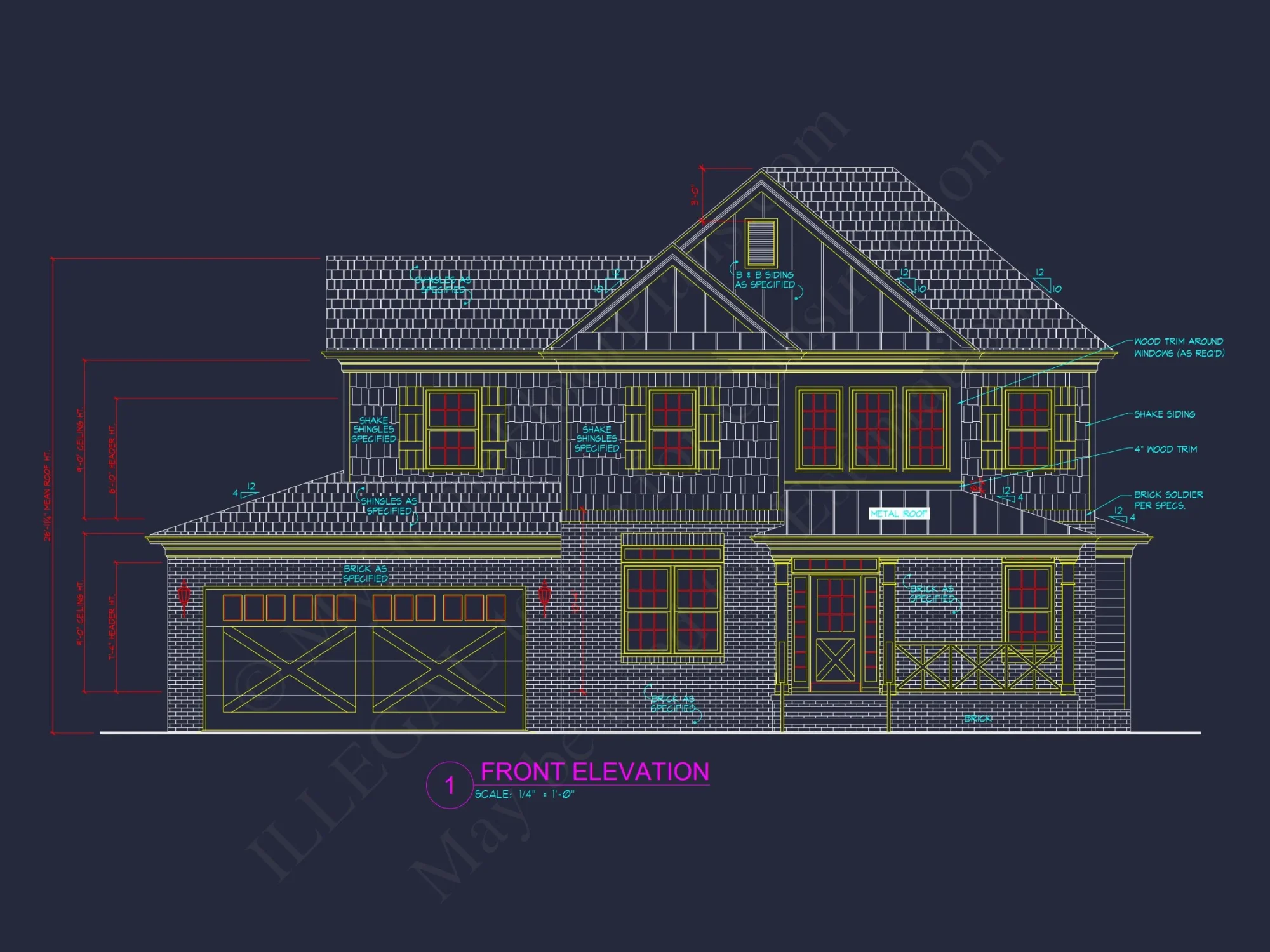 Spacious house Plan with Detailed CAD Architecture and Designs
