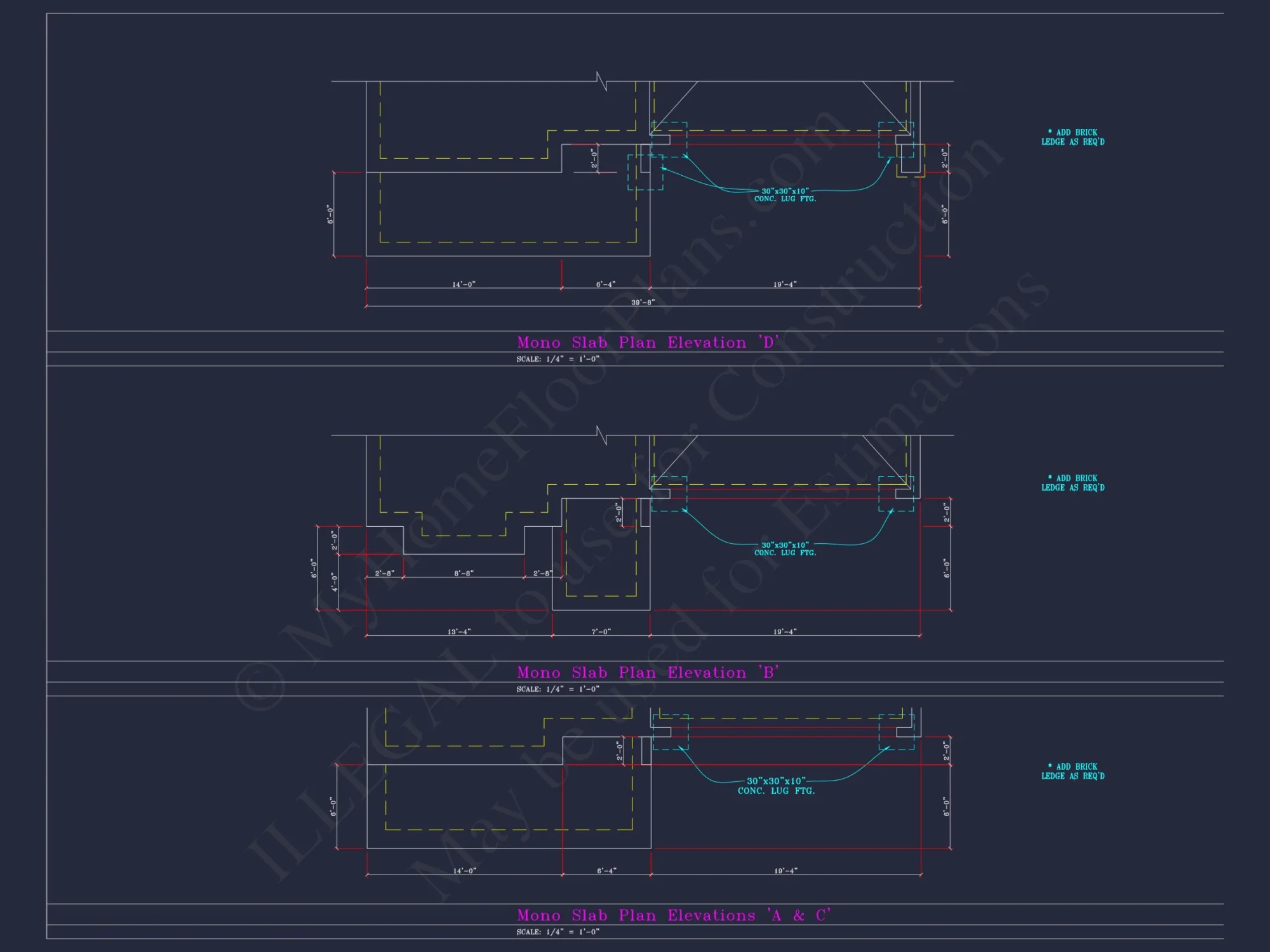 Beautiful 2-Story house Plan with 4 Bedrooms and CAD Blueprints