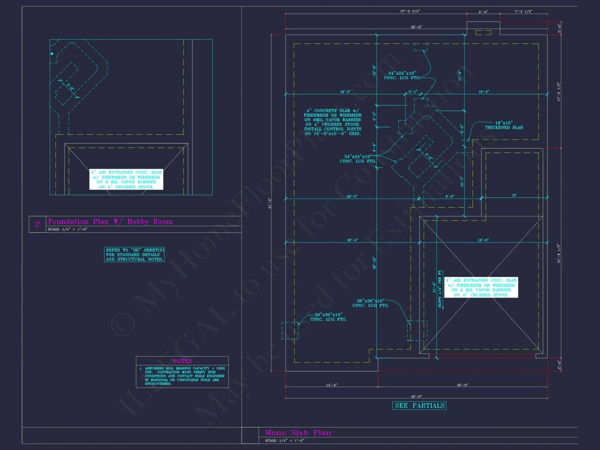 Beautiful 2-Story house Plan with 4 Bedrooms and CAD Blueprints