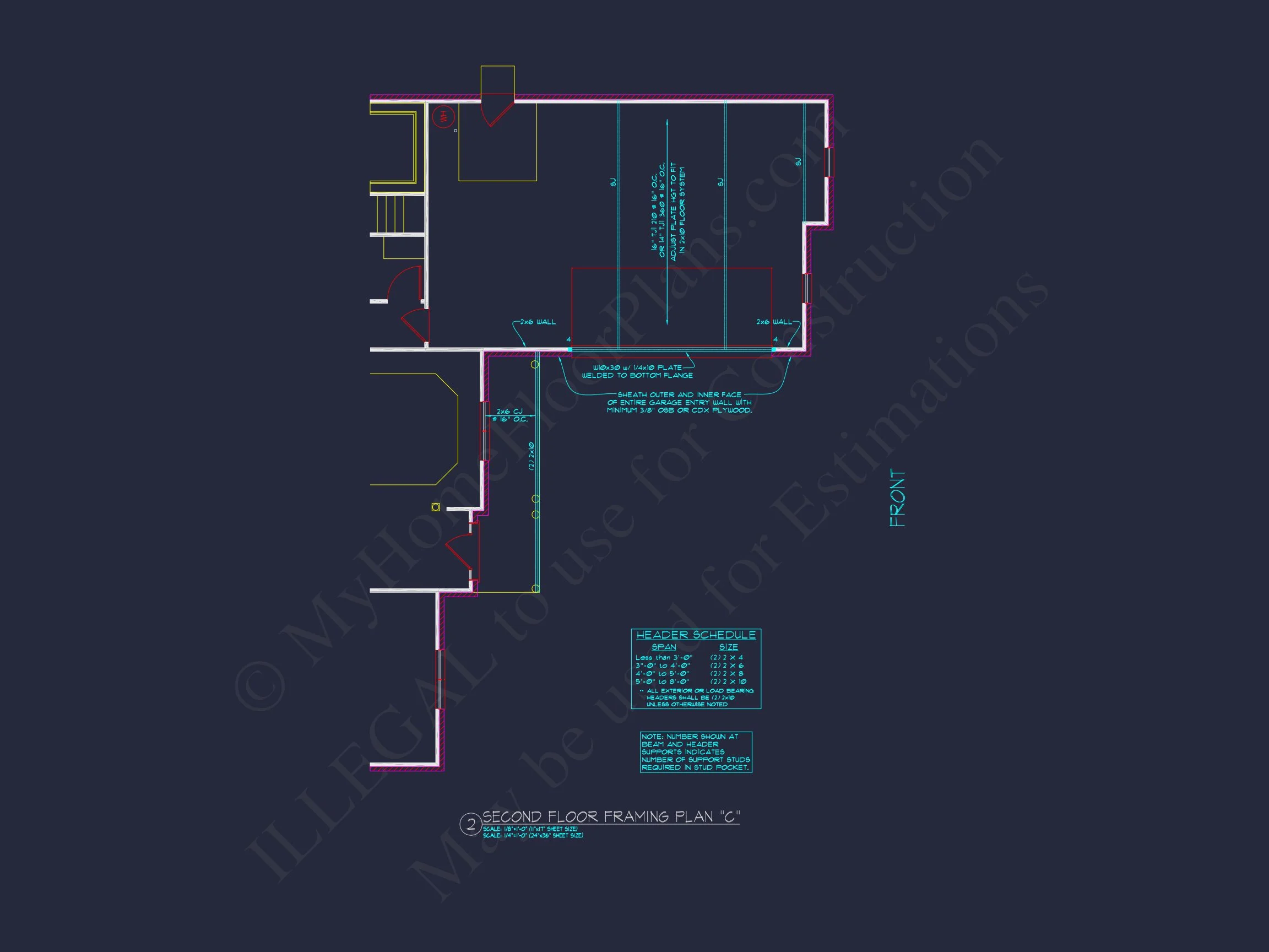 8-1319 HOUSE PLAN - Modern 2-Story House Design with 3 Bedrooms and Garage – CAD Blueprint 30 Modern 2-Story house Design with 3 Bedrooms and Garage – CAD Blueprint