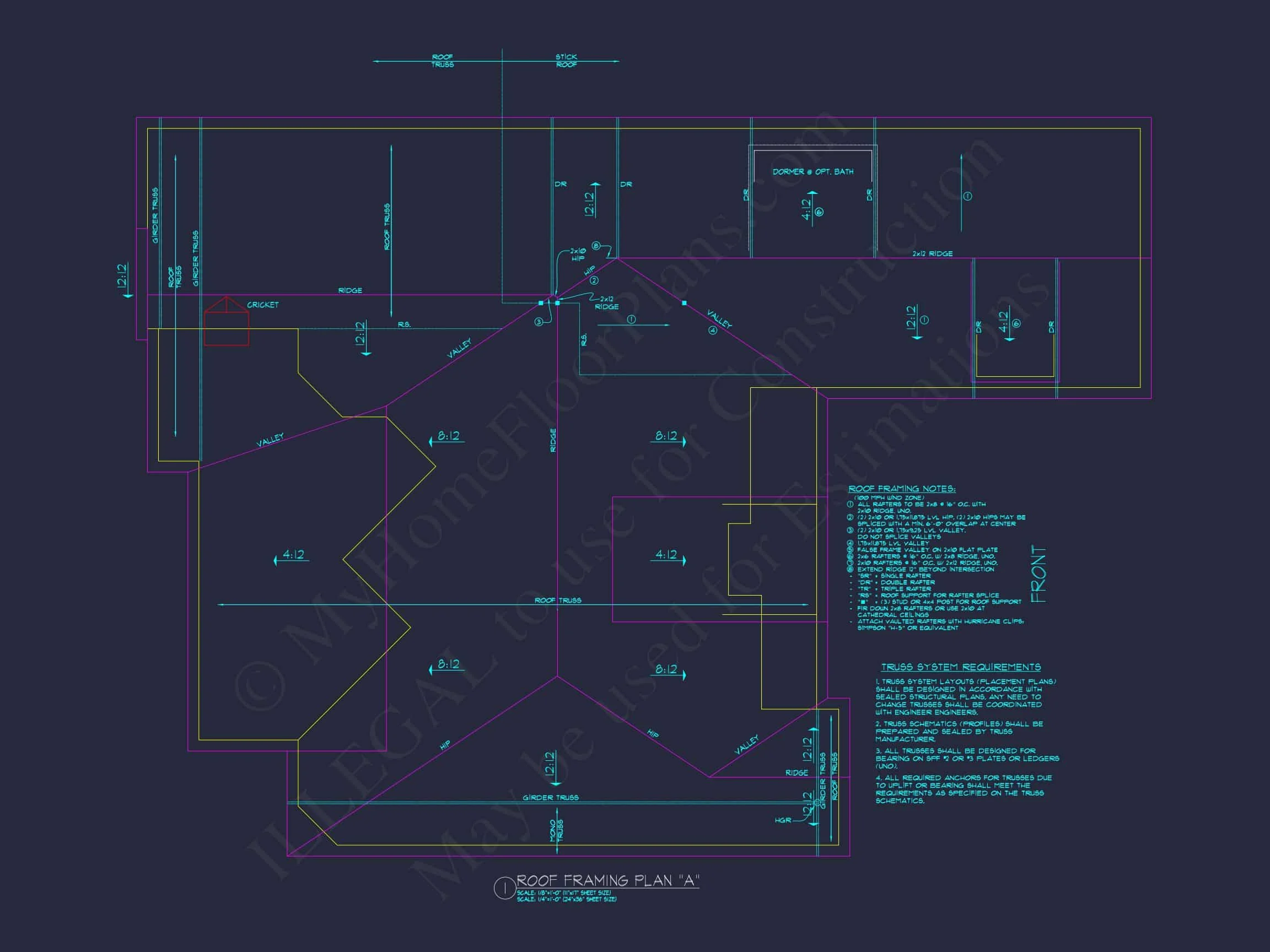 Traditional 2-Story house Plan