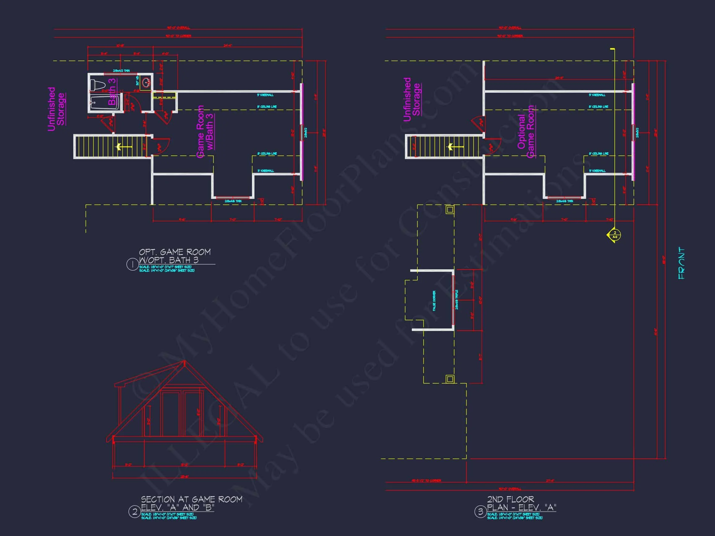 Traditional 2-Story house Plan