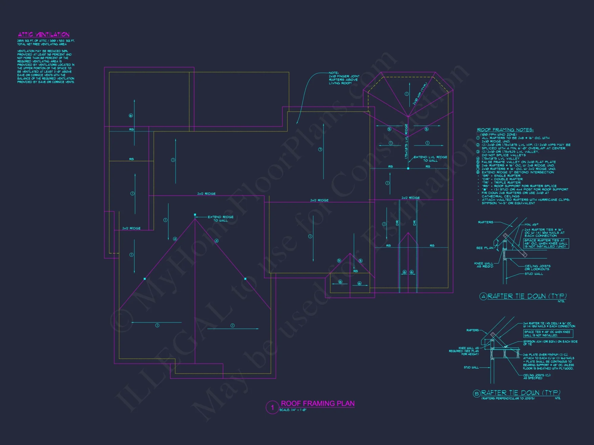 Stunning 2-Story house Plan with 4 Bedrooms & 3-Car Garage