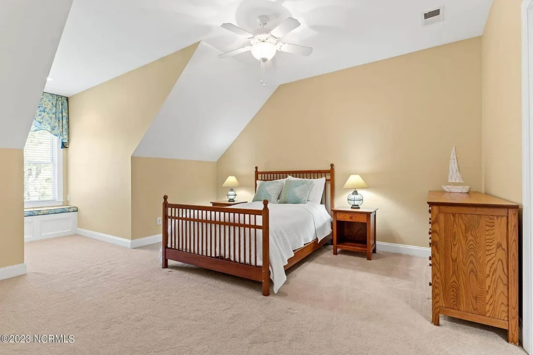 "Elegant two-story colonial style house plan with detailed CAD designs"