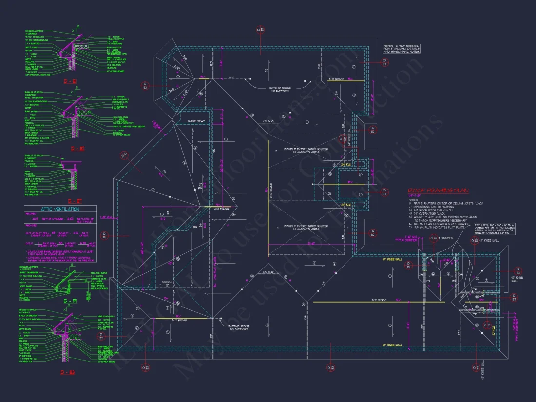 Traditional house Plan with 2 Floors & Spacious Floor Plan