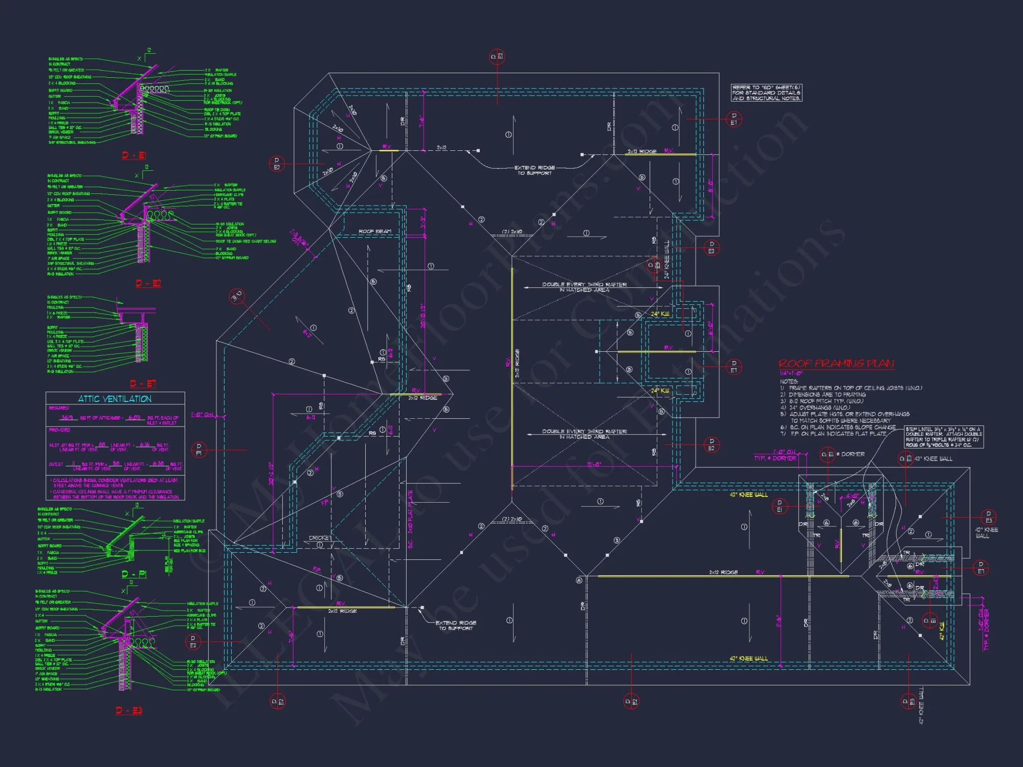 Traditional house Plan with 2 Floors & Spacious Floor Plan
