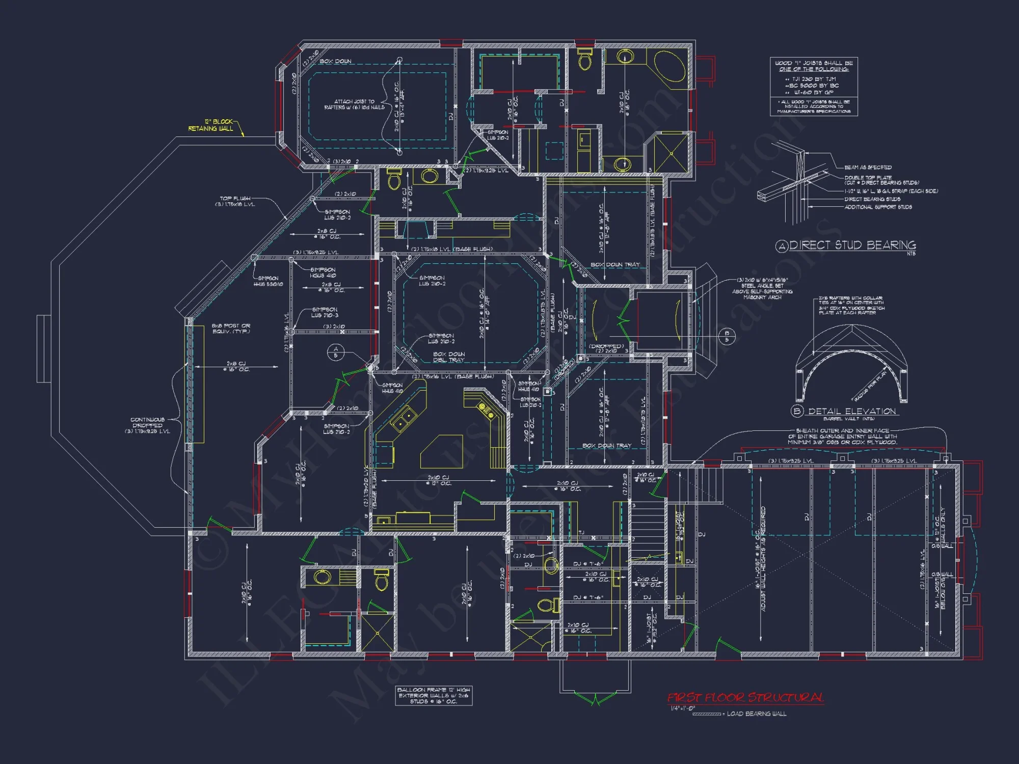 Traditional house Plan with 2 Floors & Spacious Floor Plan