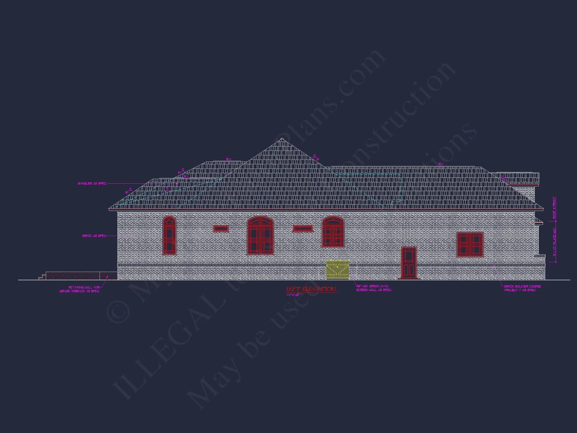Traditional house Plan with 2 Floors & Spacious Floor Plan