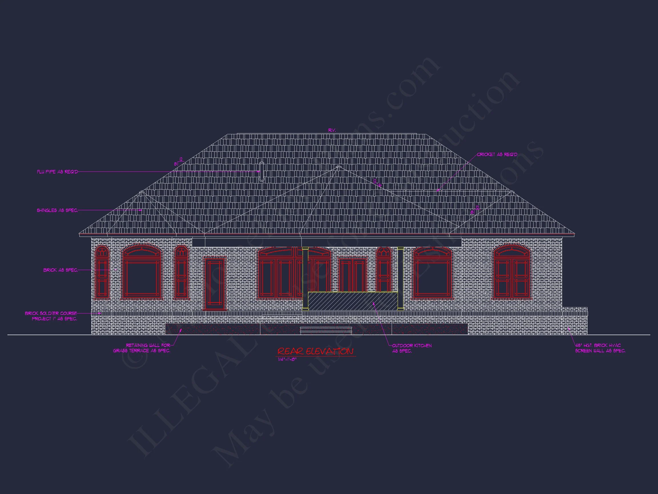 Traditional house Plan with 2 Floors & Spacious Floor Plan