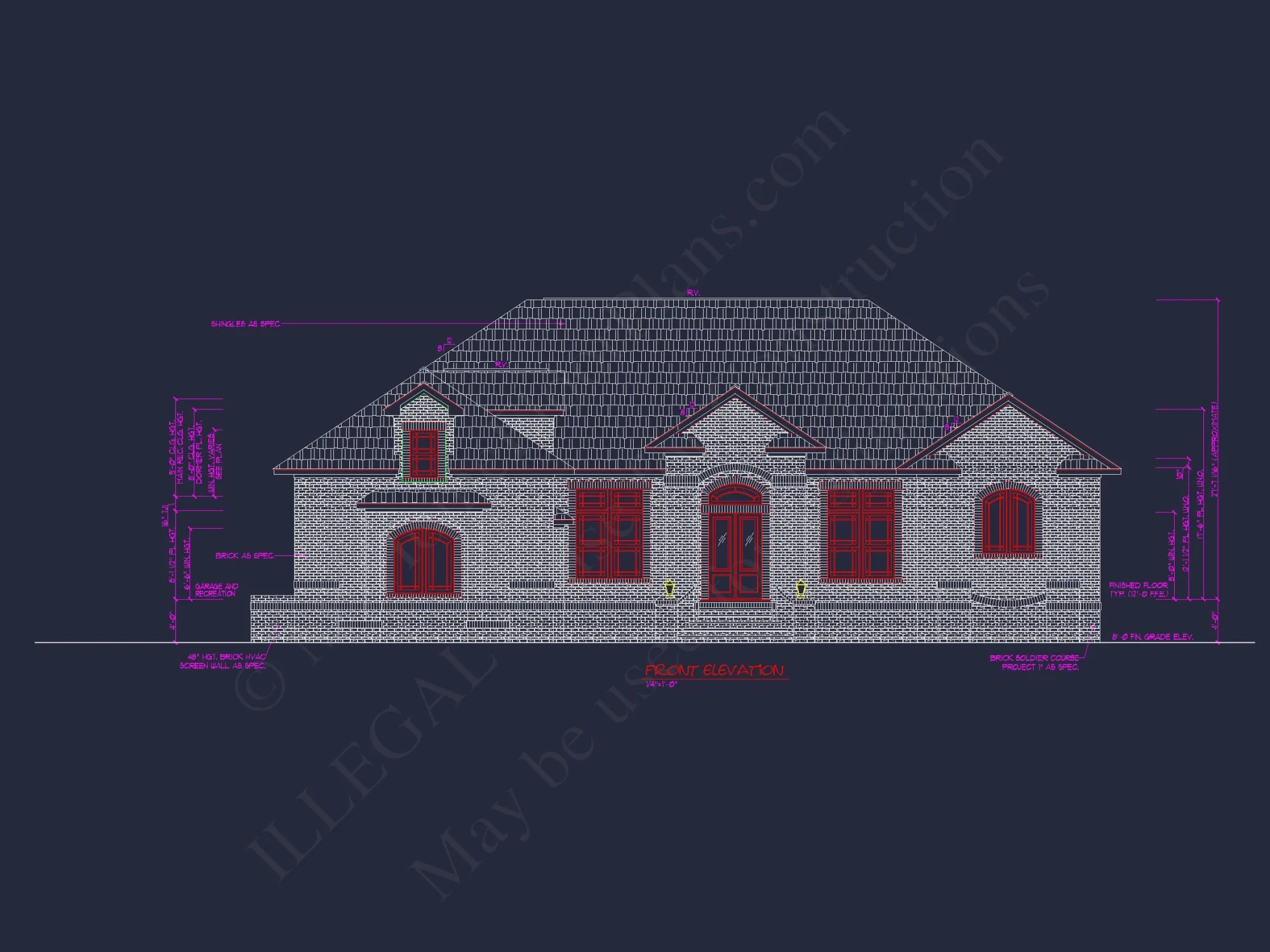 Traditional house Plan with 2 Floors & Spacious Floor Plan