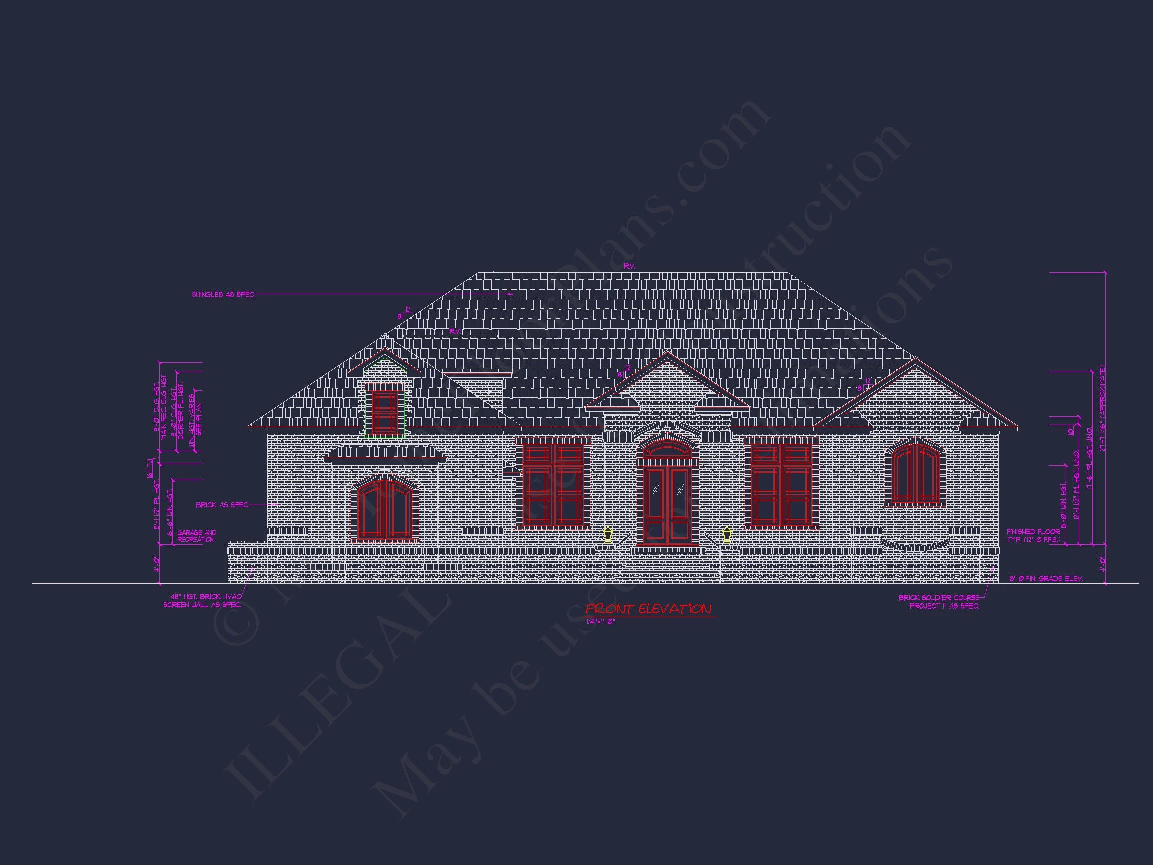 Traditional house Plan with 2 Floors & Spacious Floor Plan