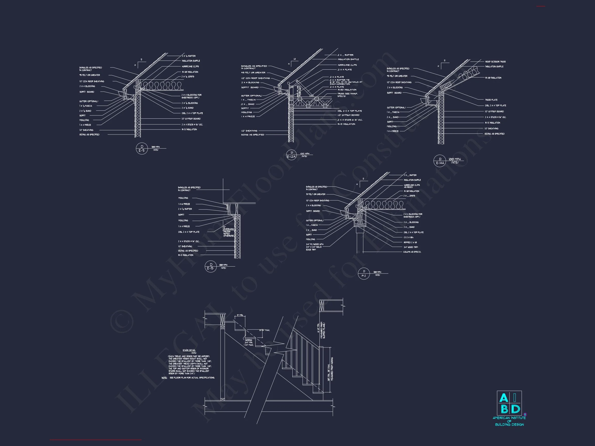 8-1143 HOUSE PLAN - Charming House Plan with 2 Stories, CAD Designs & Blueprints 23 Charming house Plan with 2 Stories, CAD Designs & Blueprints