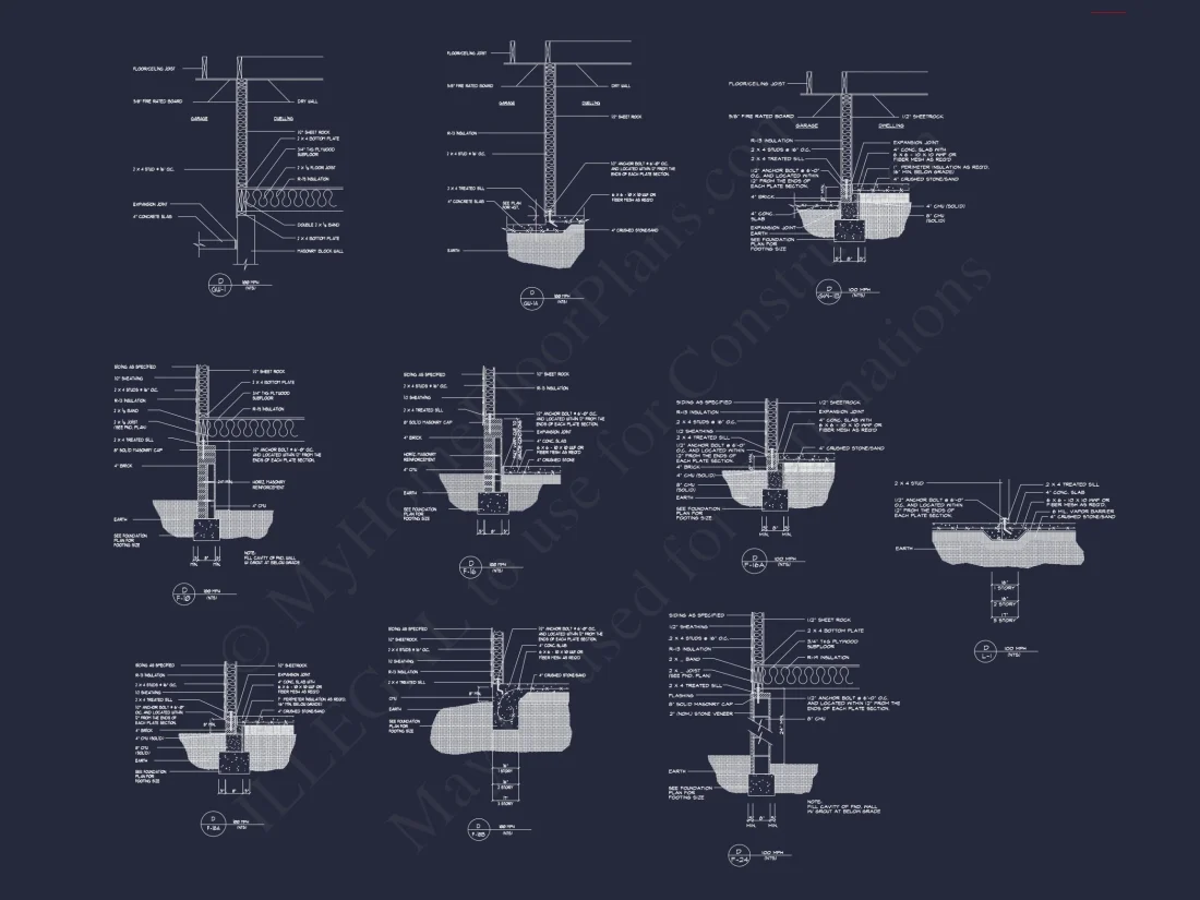 Charming house Plan with 2 Stories, CAD Designs & Blueprints