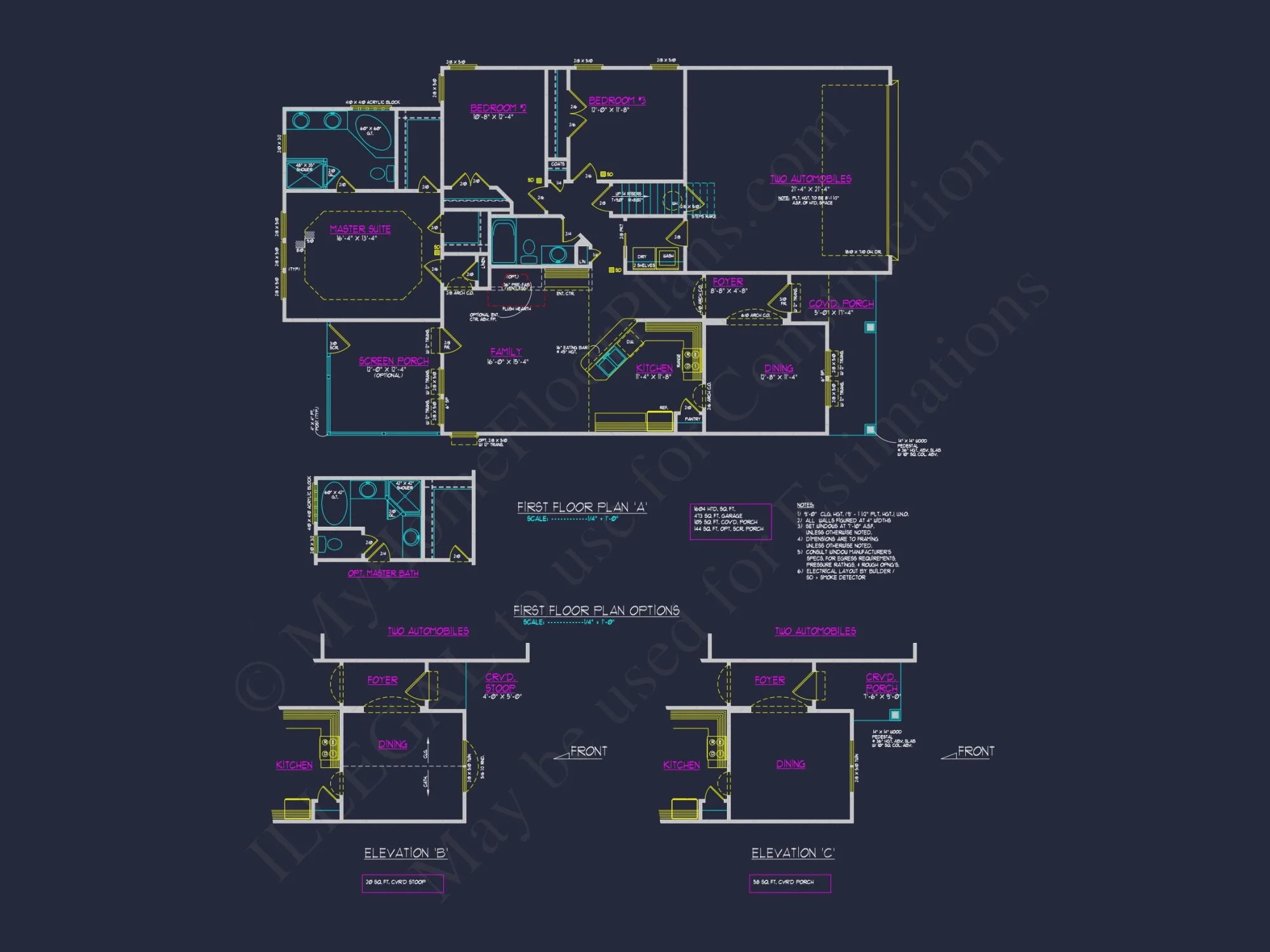 Charming house Plan with 2 Stories, CAD Designs & Blueprints