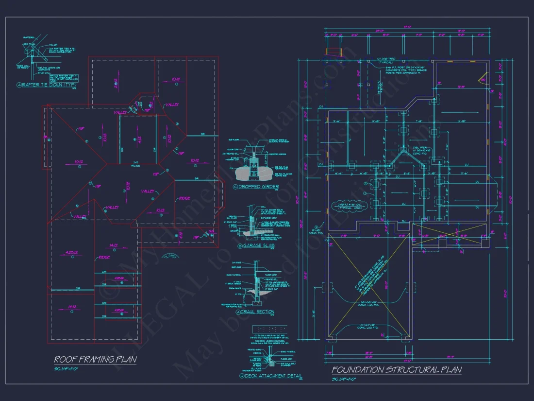 Craftsman house Plan with Spacious Floor Design and CAD Blueprints