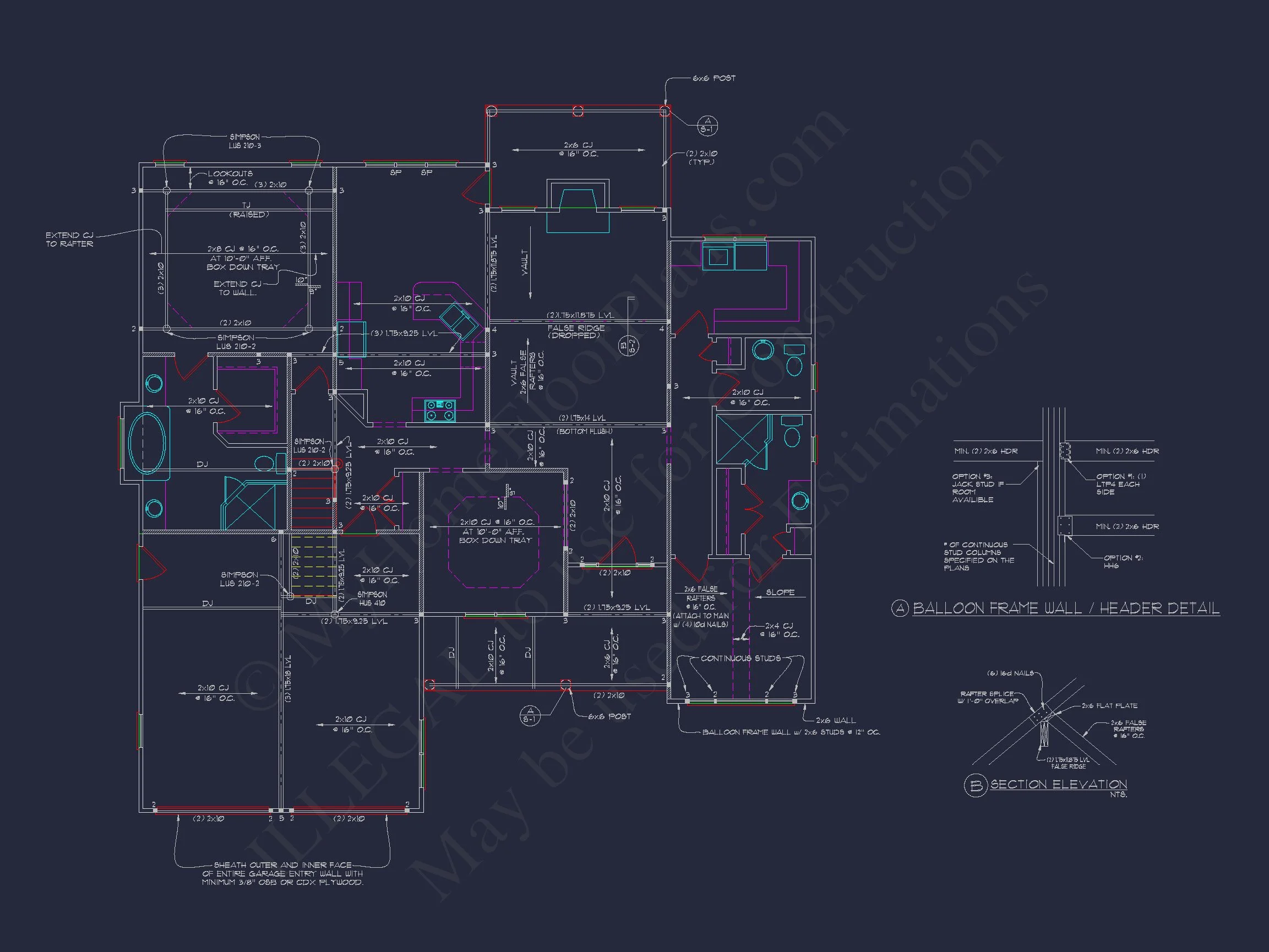 Elegant house Floor Plan: 2-Story Traditional Design with 4 Bedrooms