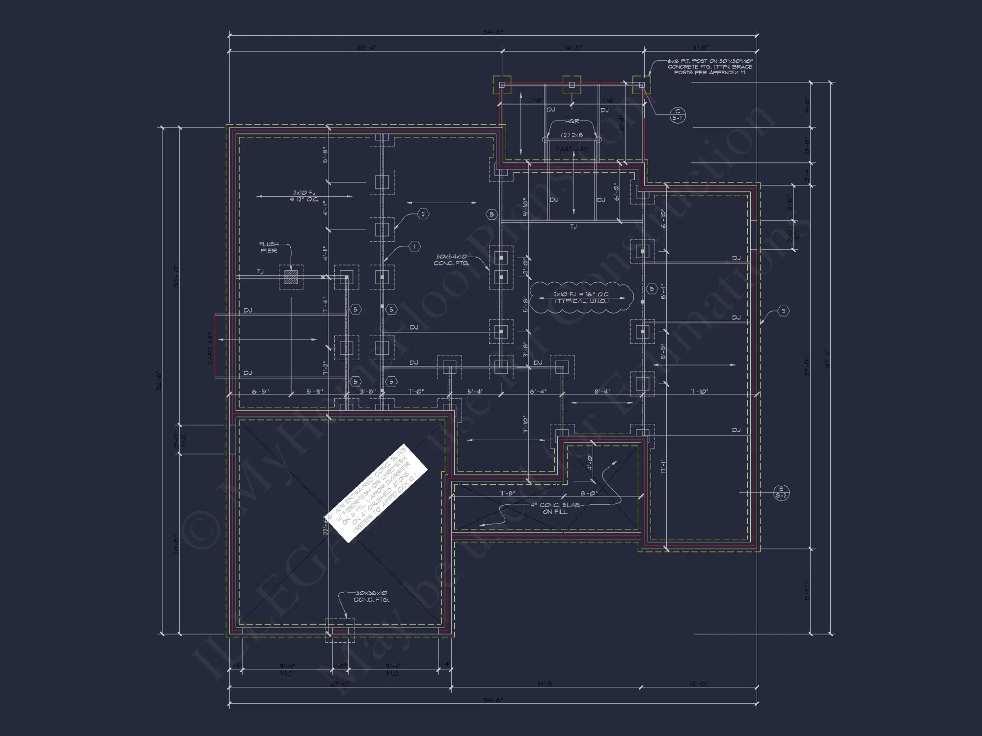 Elegant house Floor Plan: 2-Story Traditional Design with 4 Bedrooms
