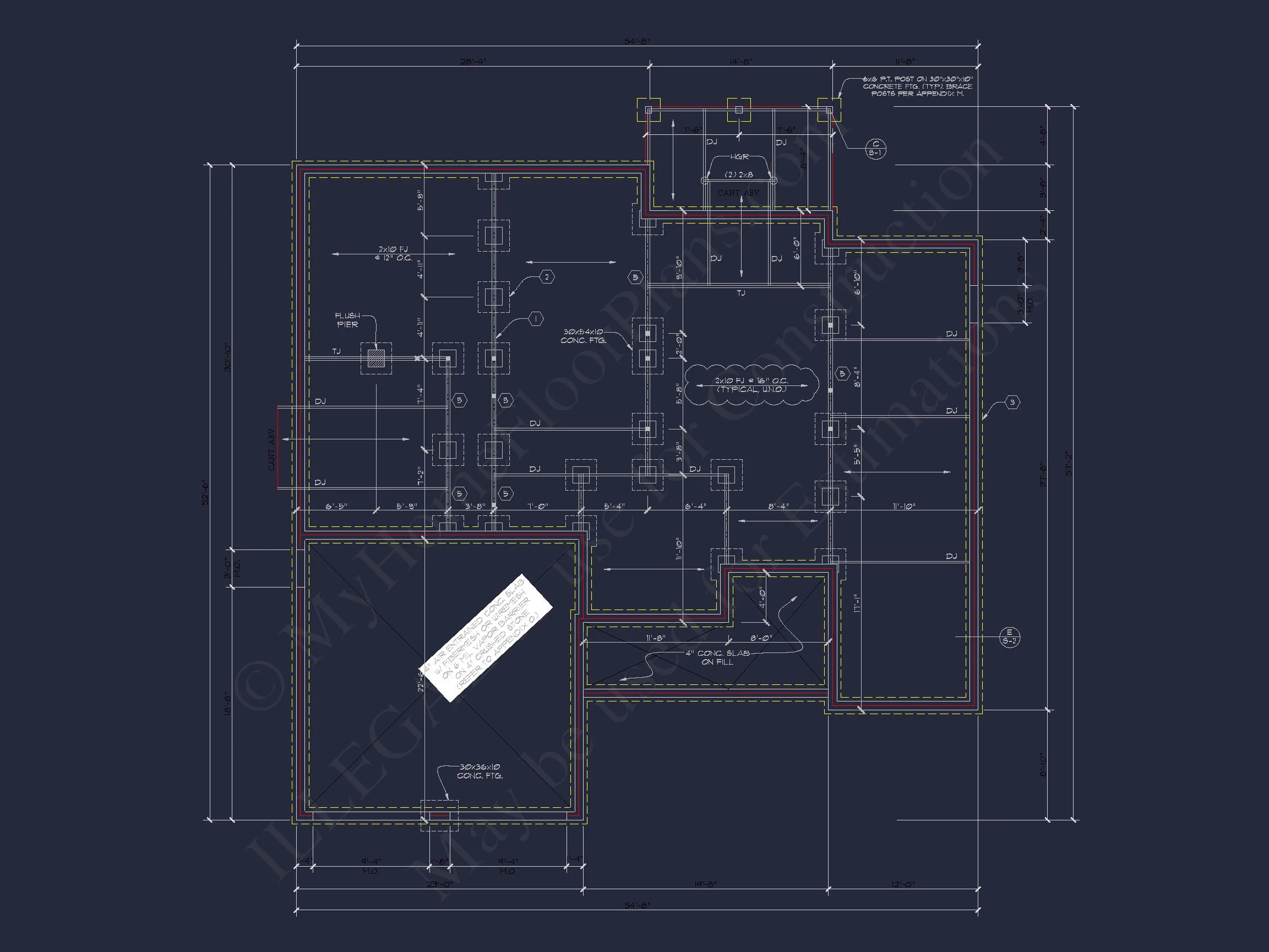 Elegant house Floor Plan: 2-Story Traditional Design with 4 Bedrooms