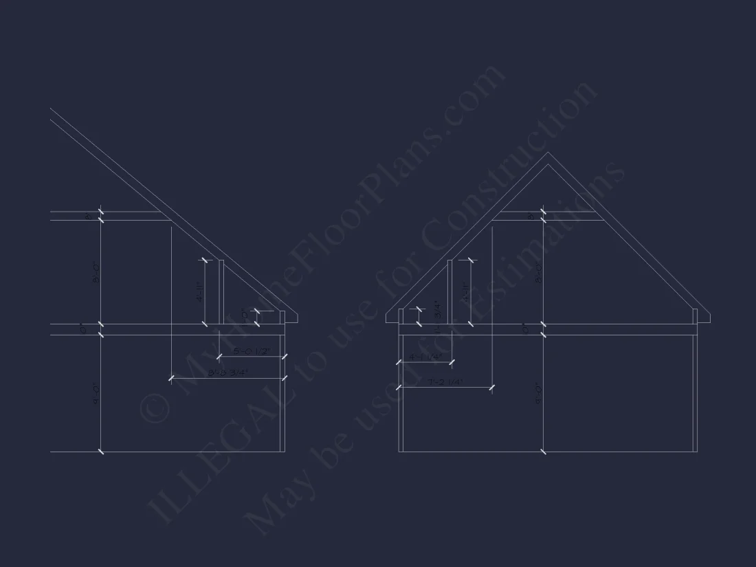 Elegant house Floor Plan: 2-Story Traditional Design with 4 Bedrooms