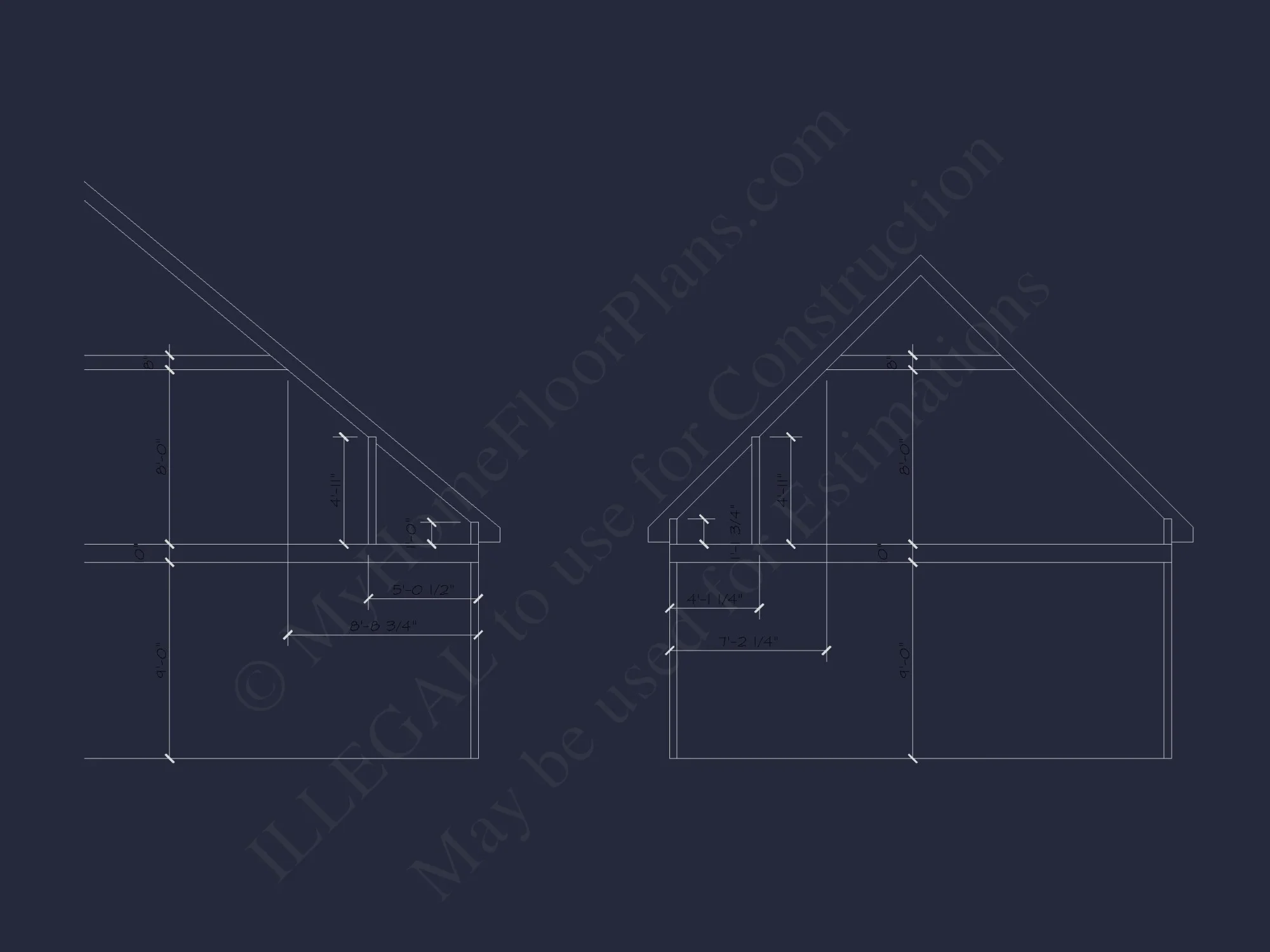 Elegant house Floor Plan: 2-Story Traditional Design with 4 Bedrooms
