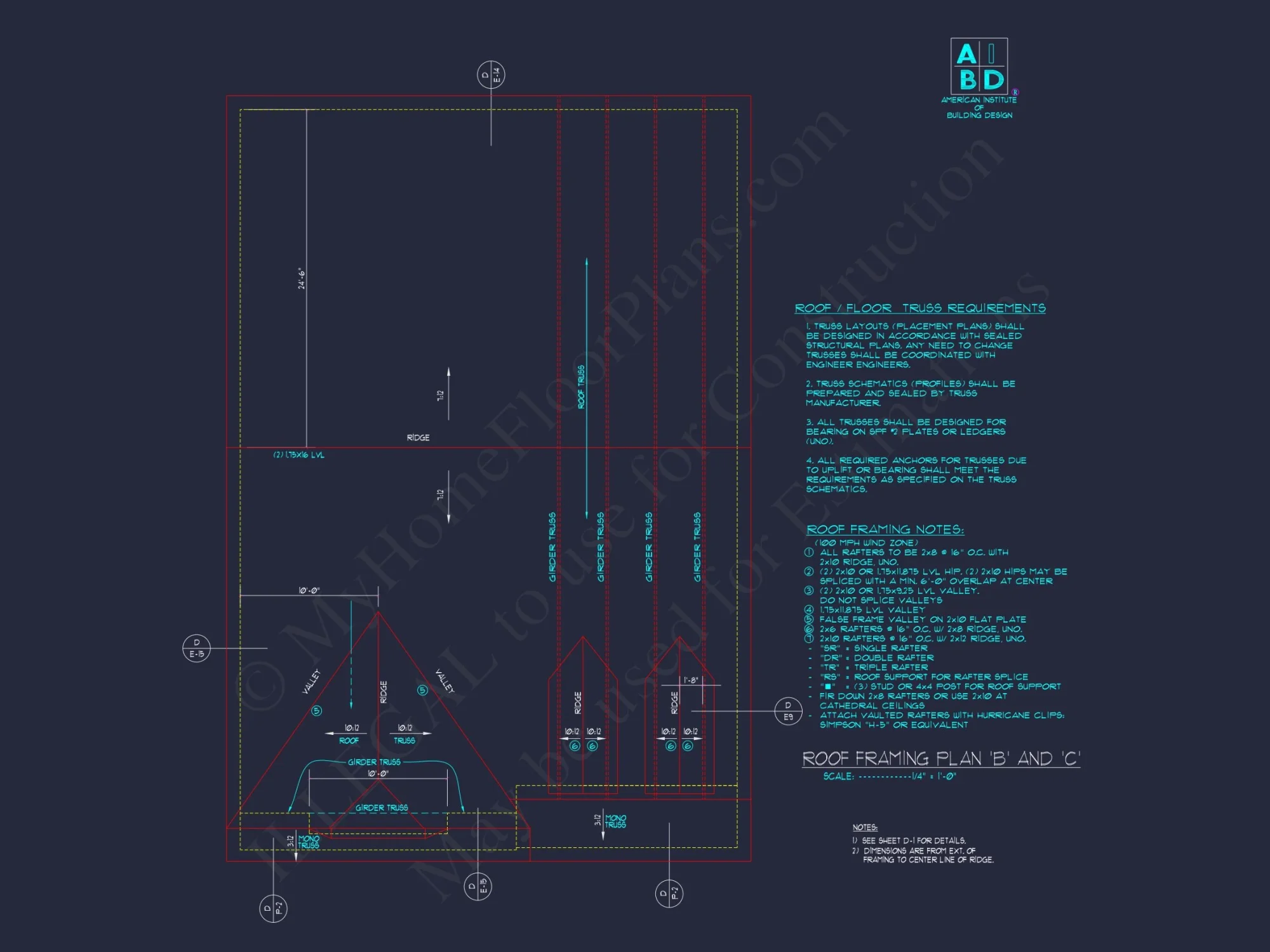 Classic Suburban house Plan with 2-Story Design and CAD Blueprint