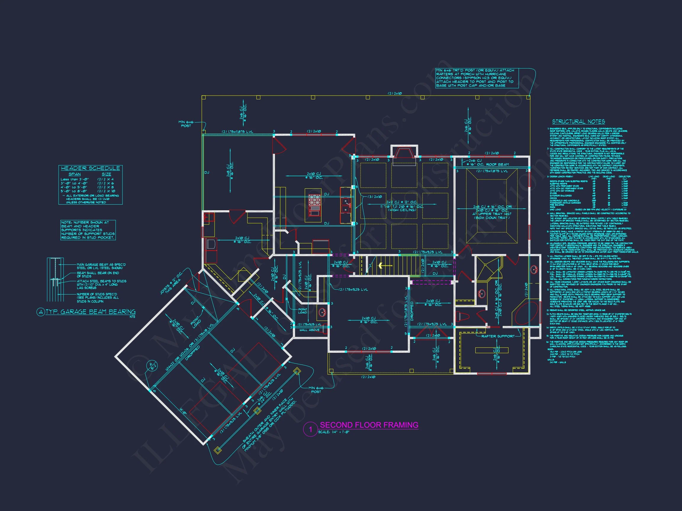 Stunning 2-Story house Plan with 3 Bedrooms and CAD Designs