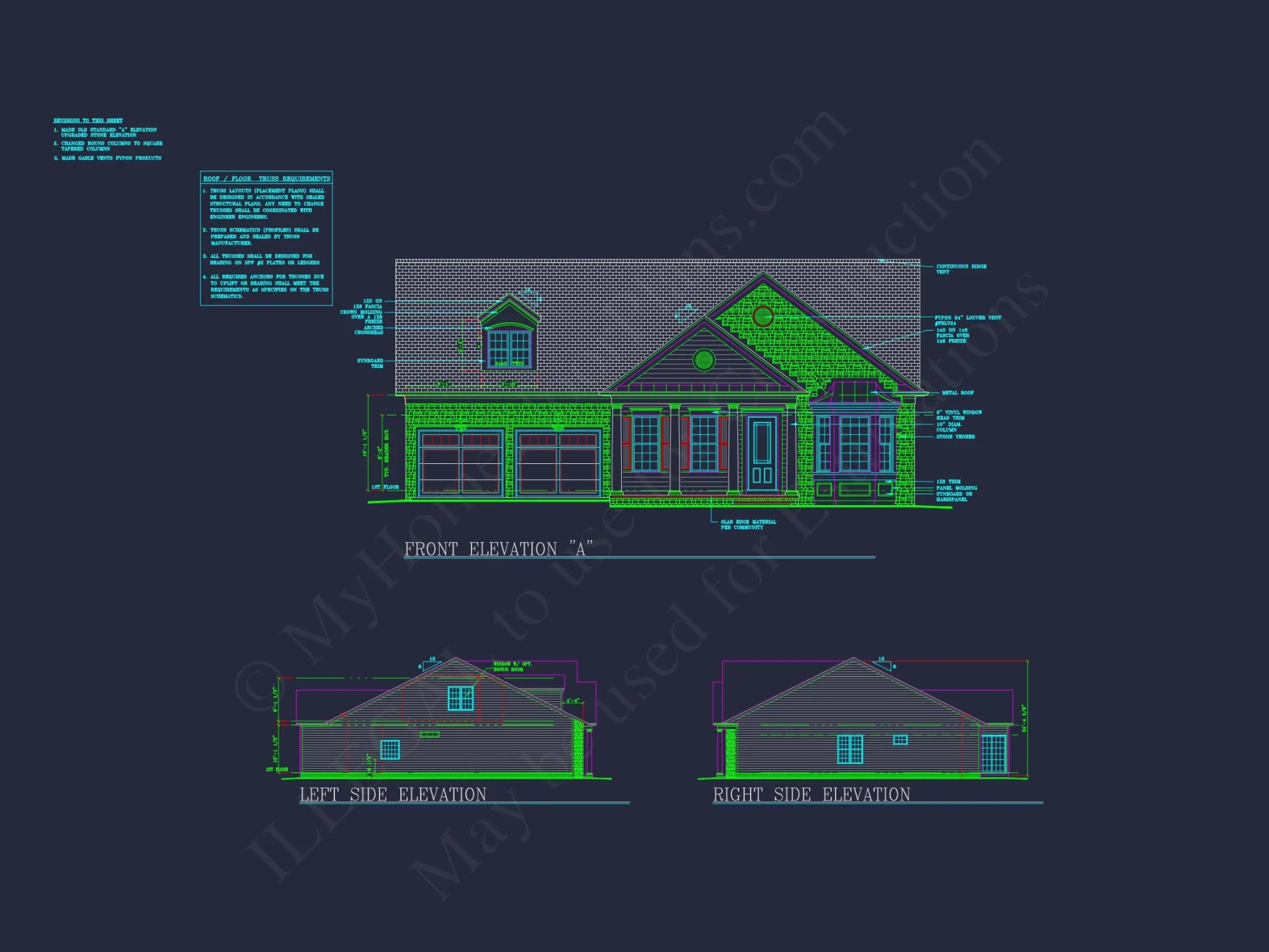 Spacious 54' x 54' Design