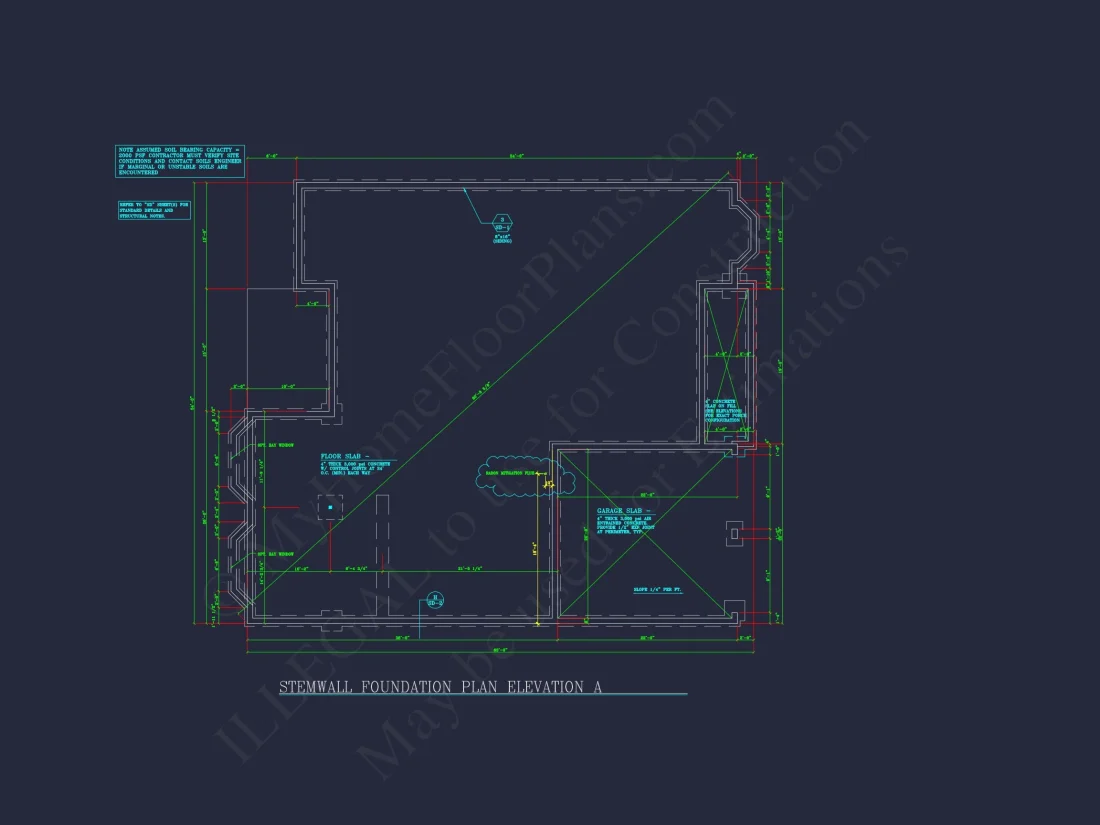 Traditional house Plan with CAD Blueprint