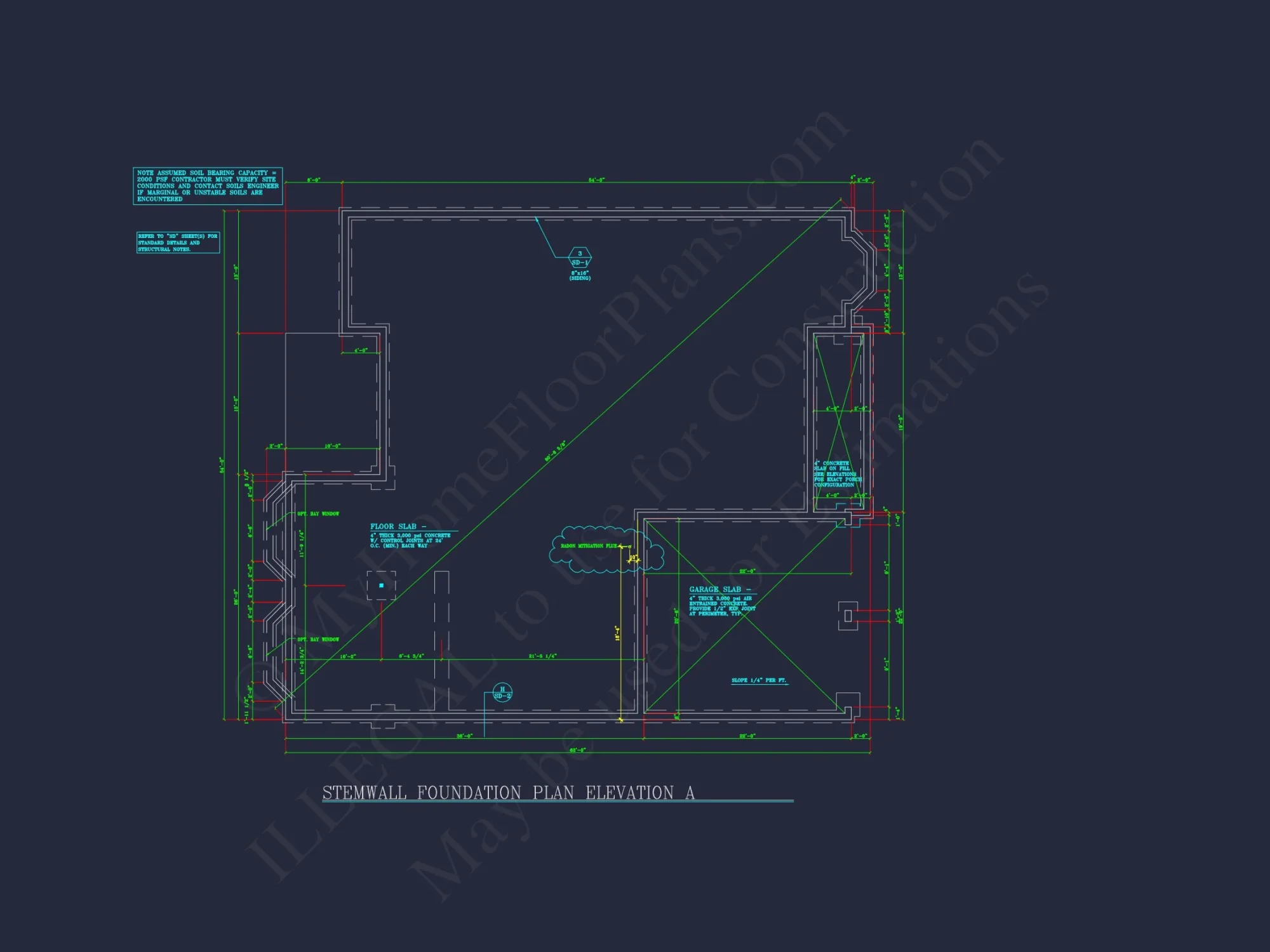Traditional house Plan with CAD Blueprint