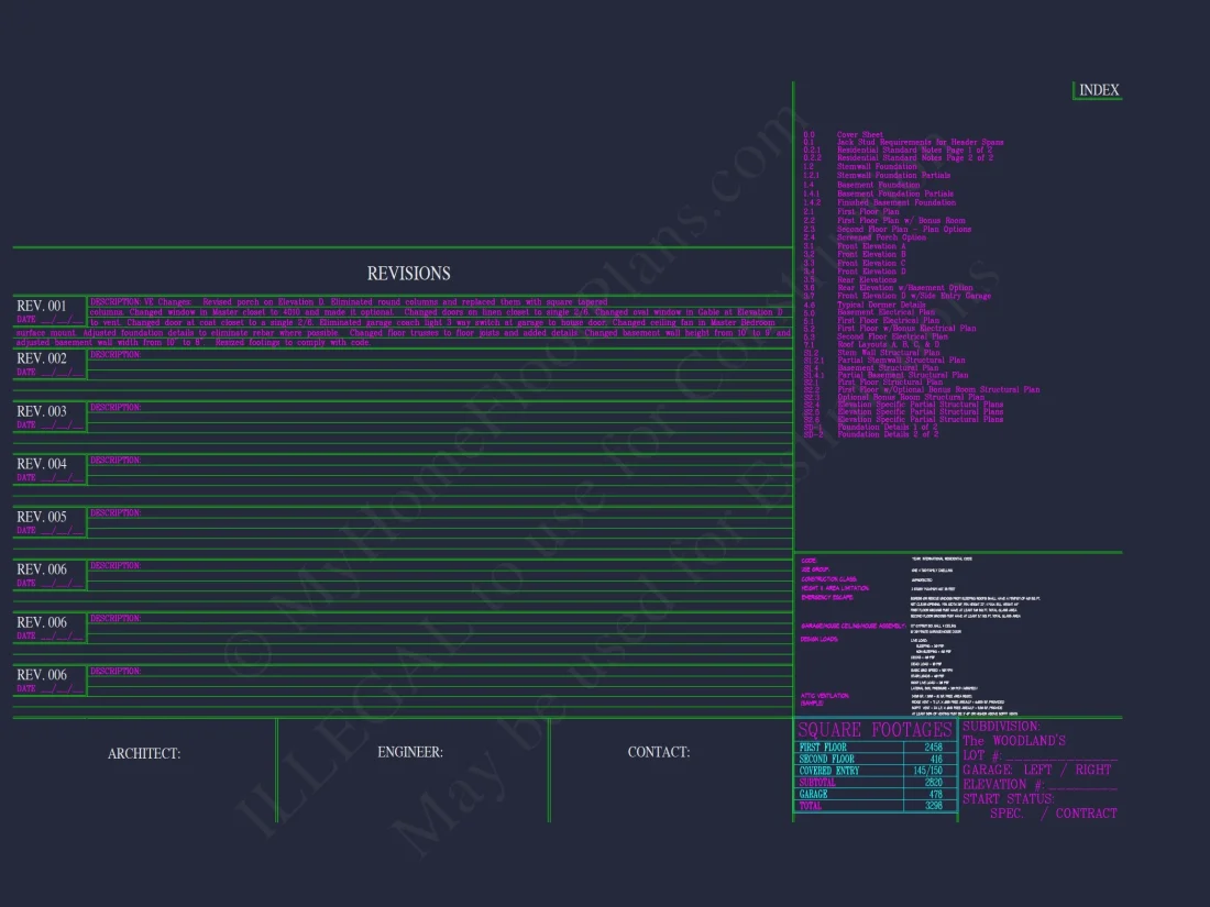 Spacious 54' x 54' Design