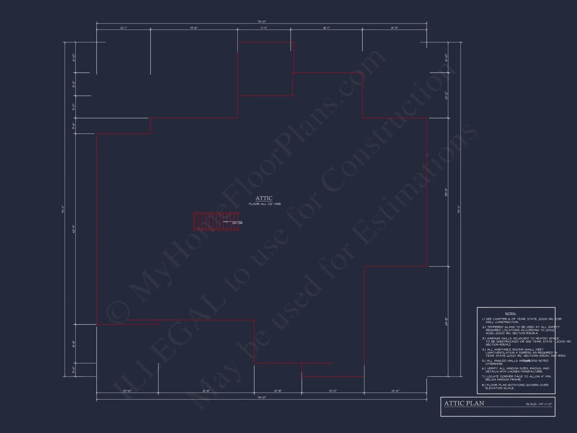 Spacious 4-Bedroom house Plan with CAD Designs & Blueprint