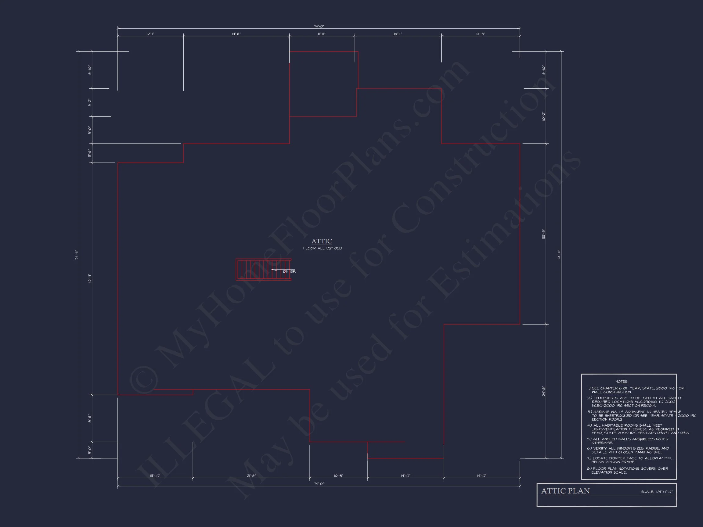 Spacious 4-Bedroom house Plan with CAD Designs & Blueprint