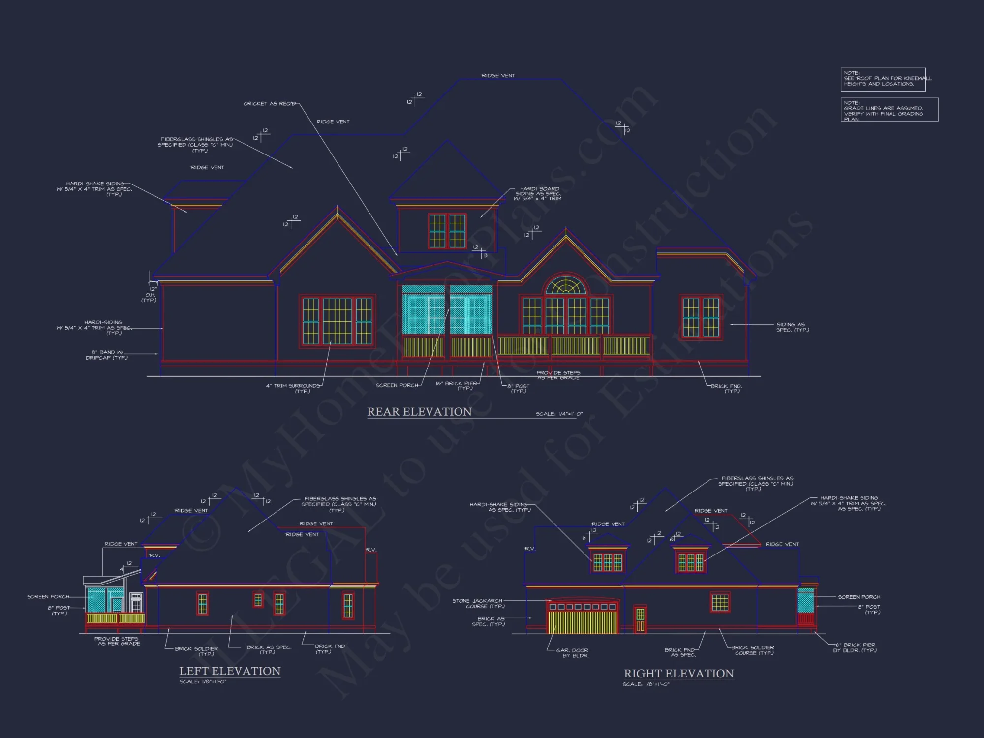 Spacious 4-Bedroom house Plan with CAD Designs & Blueprint