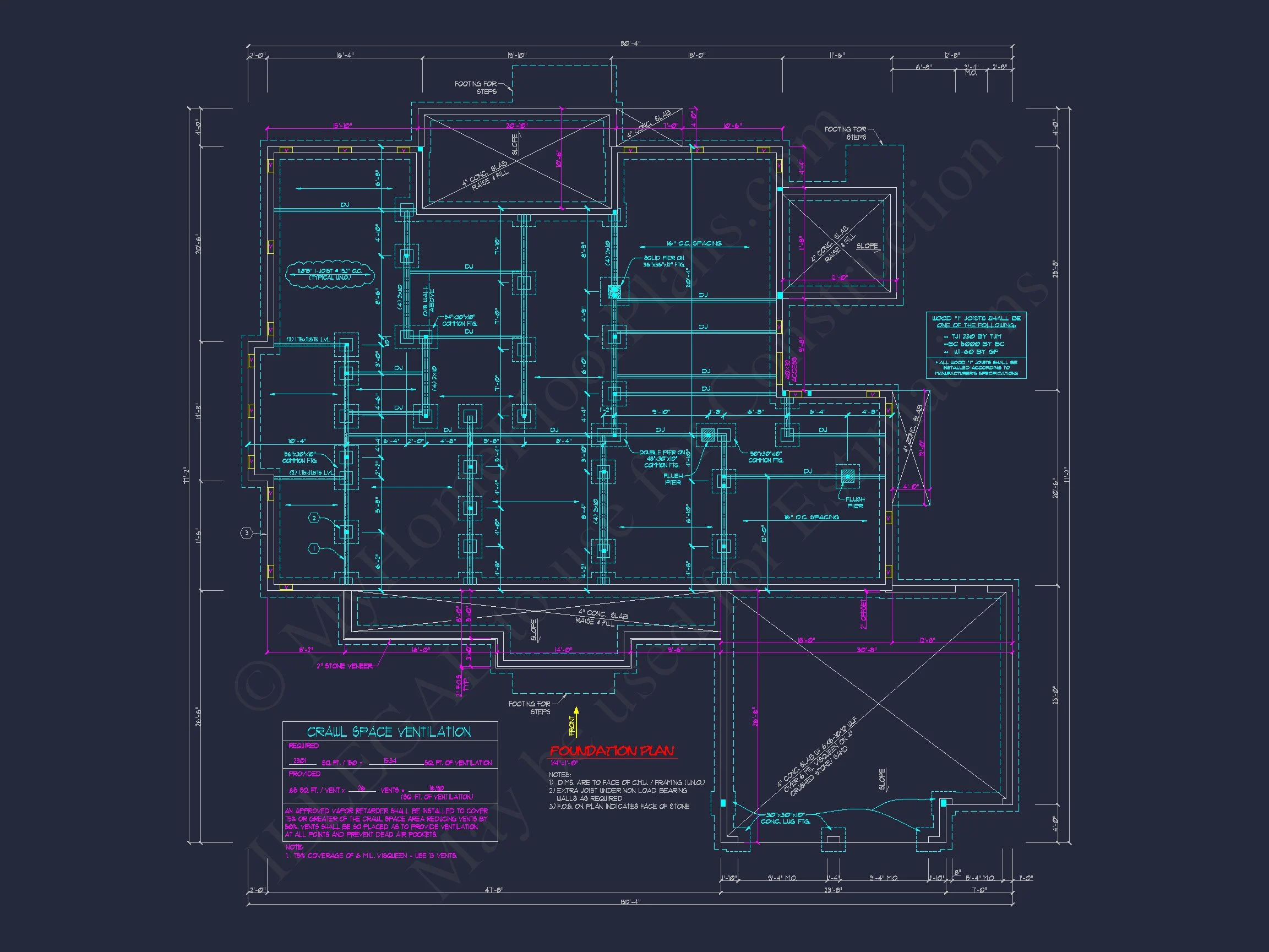 Craftsman house Plan with 2 Floors and Spacious Designs