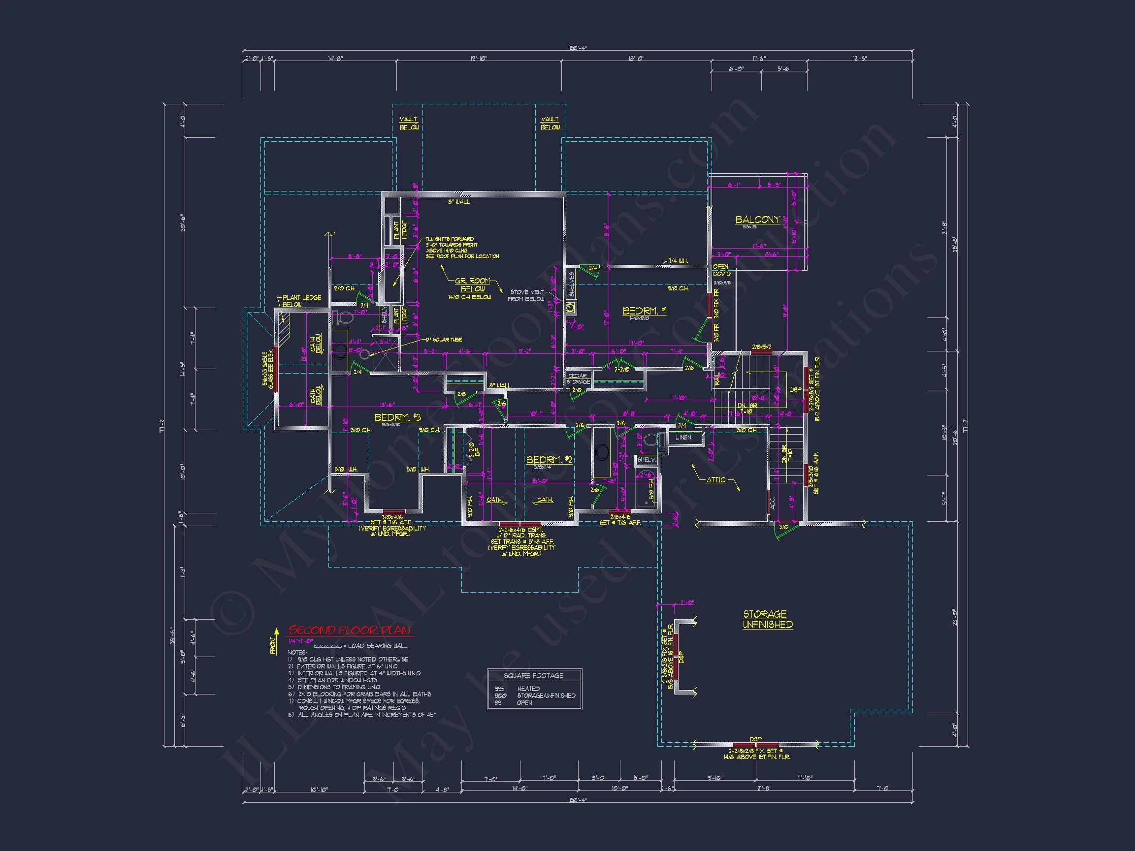 Craftsman house Plan with 2 Floors and Spacious Designs