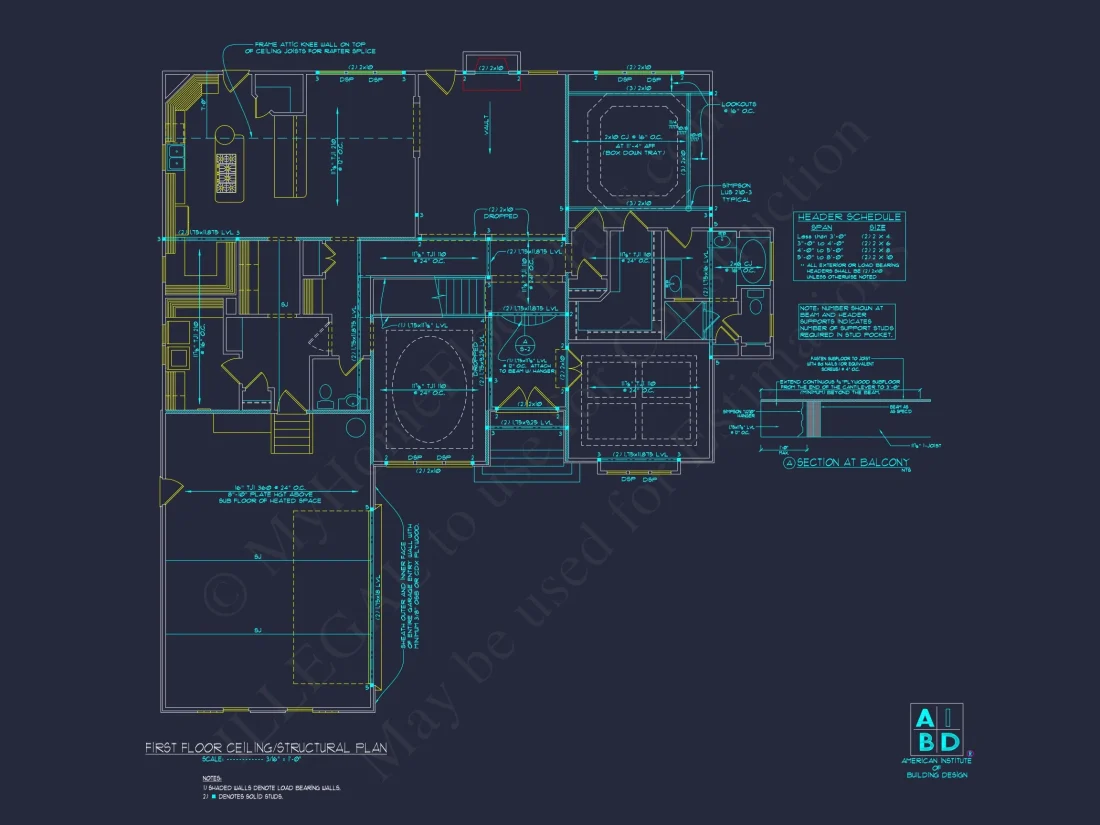 Craftsman house Plan with Open Floor Plan and 4 Bedrooms
