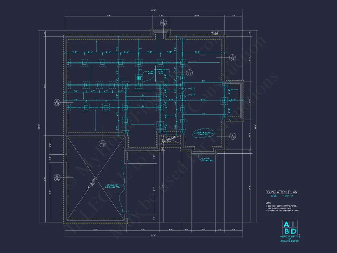 Craftsman house Plan with Open Floor Plan and 4 Bedrooms