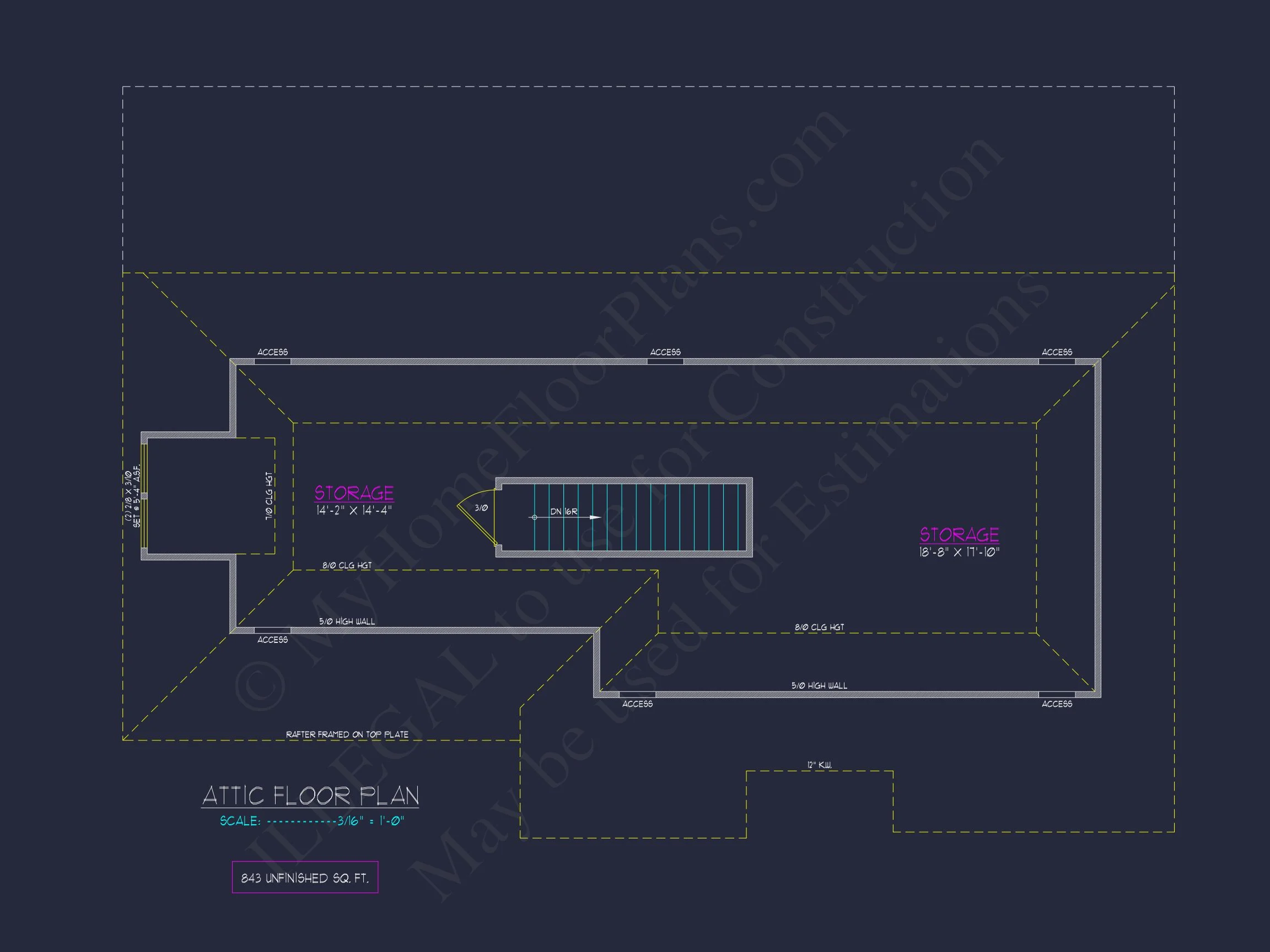 Craftsman house Plan with Open Floor Plan and 4 Bedrooms