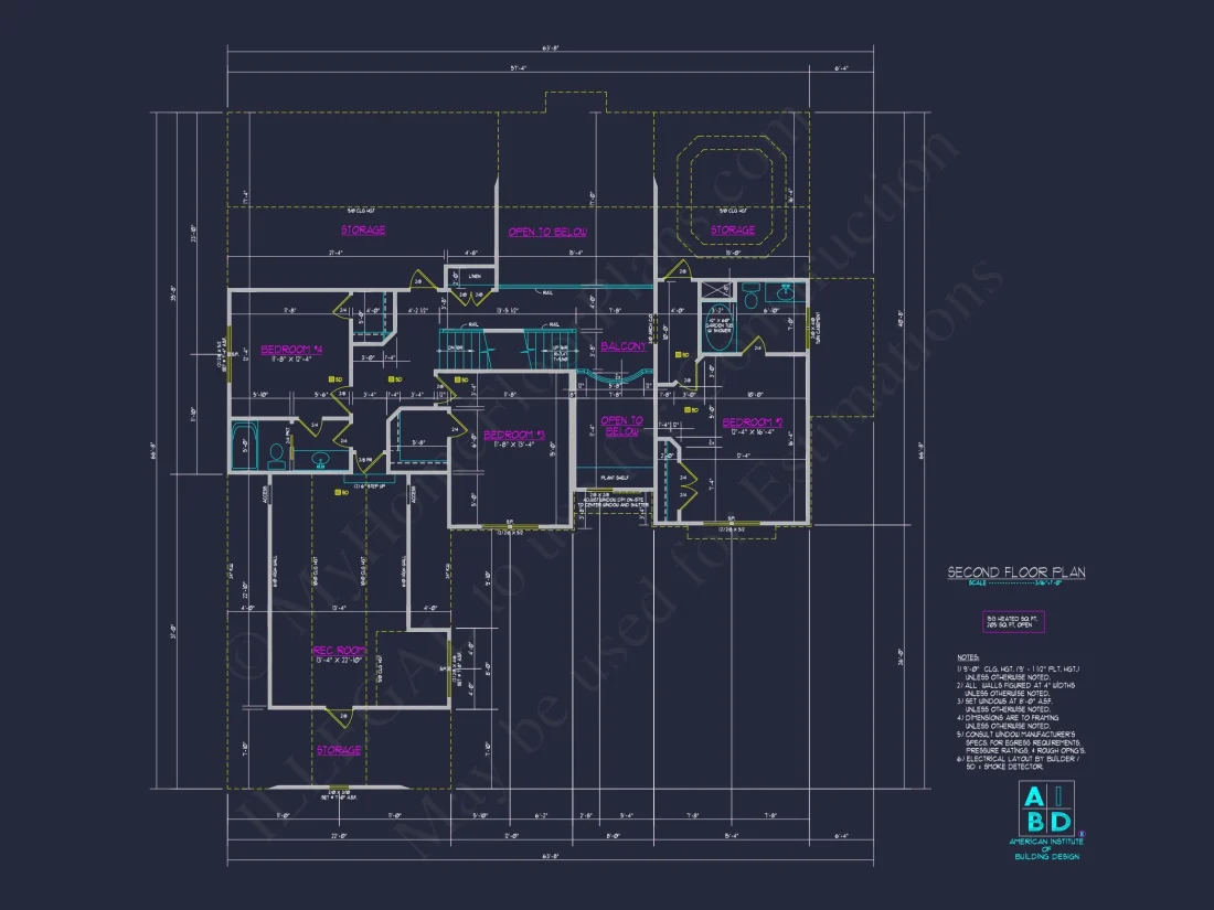 Craftsman house Plan with Open Floor Plan and 4 Bedrooms