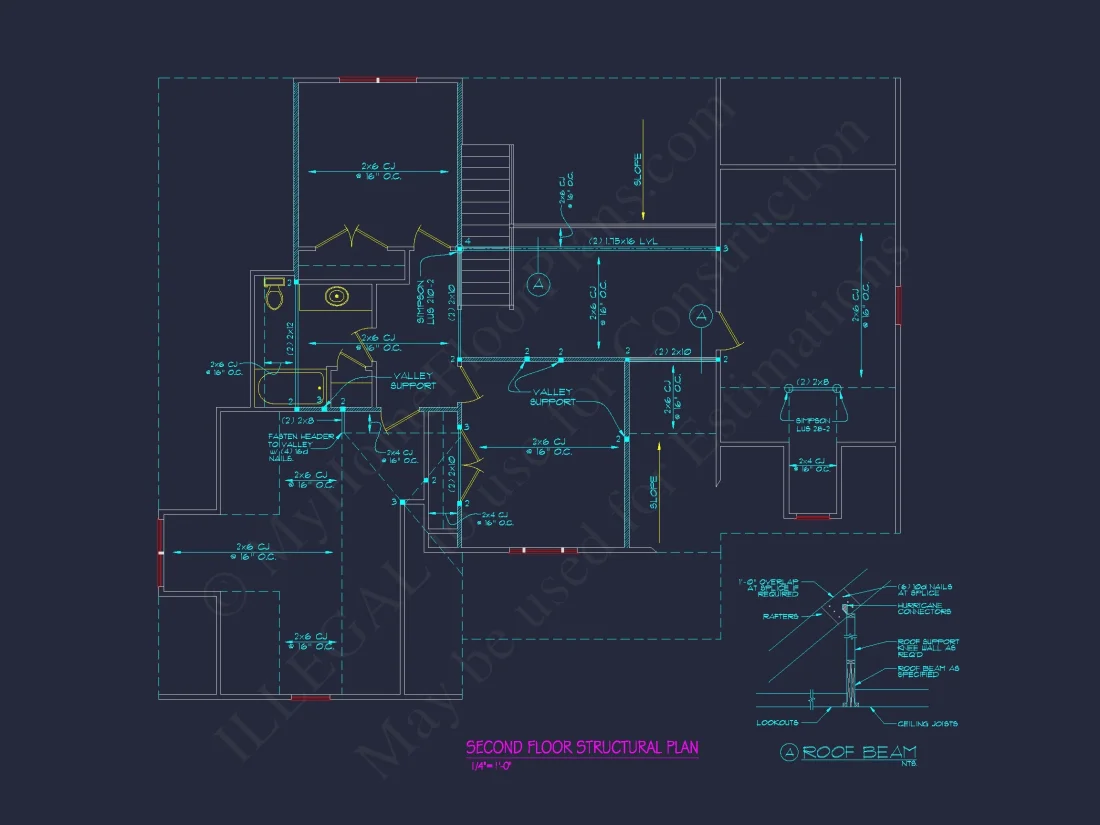 Beautiful house Plan with CAD Designs: 3-Bedroom, 51'-4 Layout