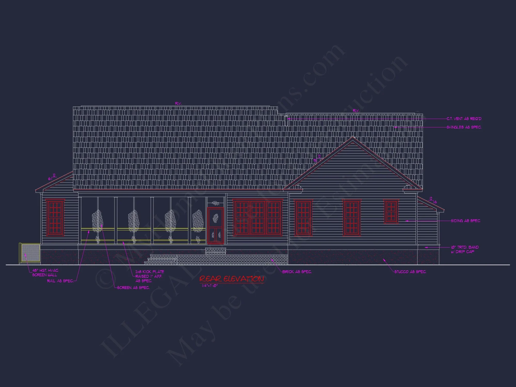 Traditional Craftsman house Plan with Blueprint & CAD Designs