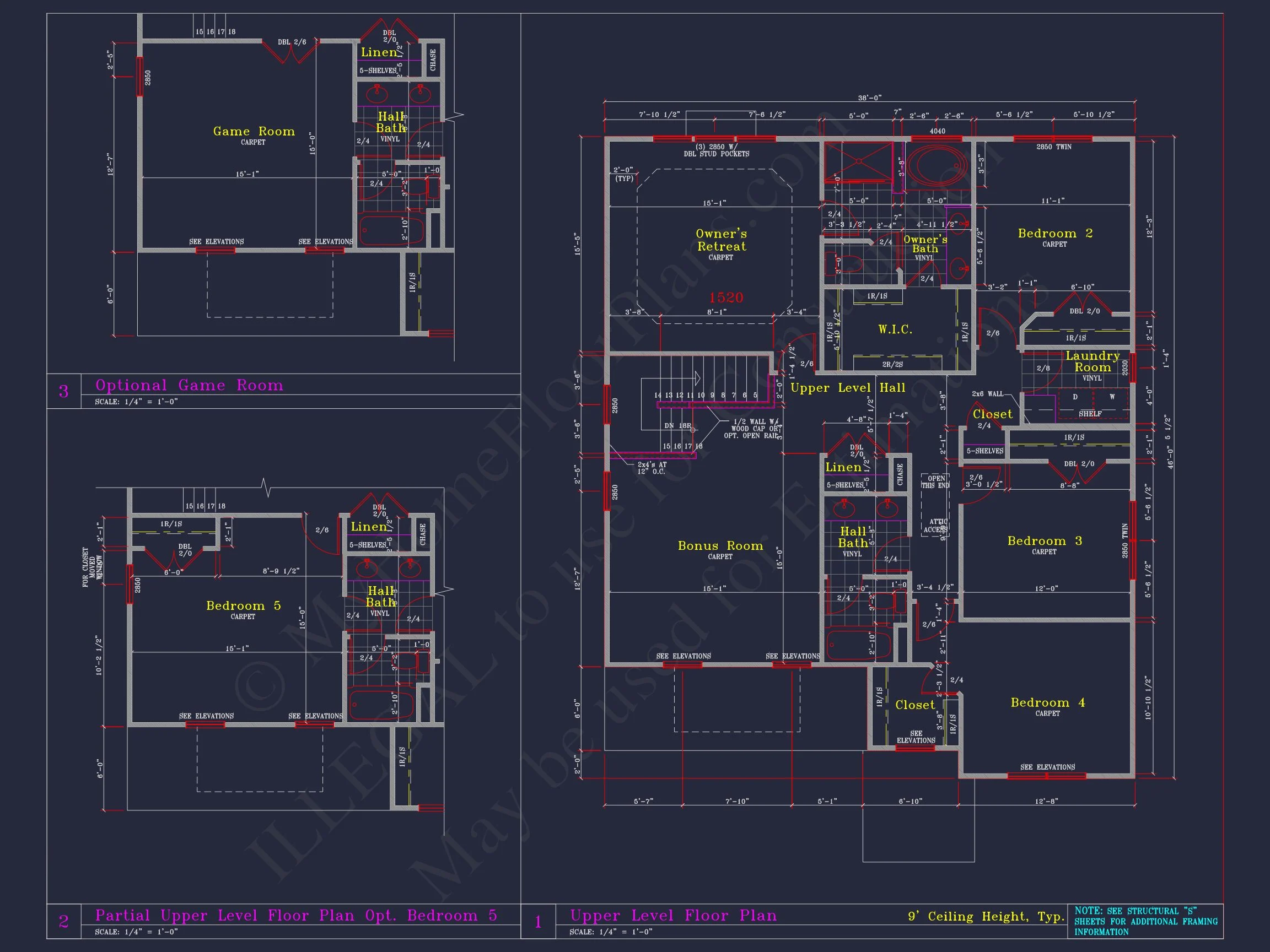 Coastal Craftsman house Plan with Detailed CAD Floor Designs