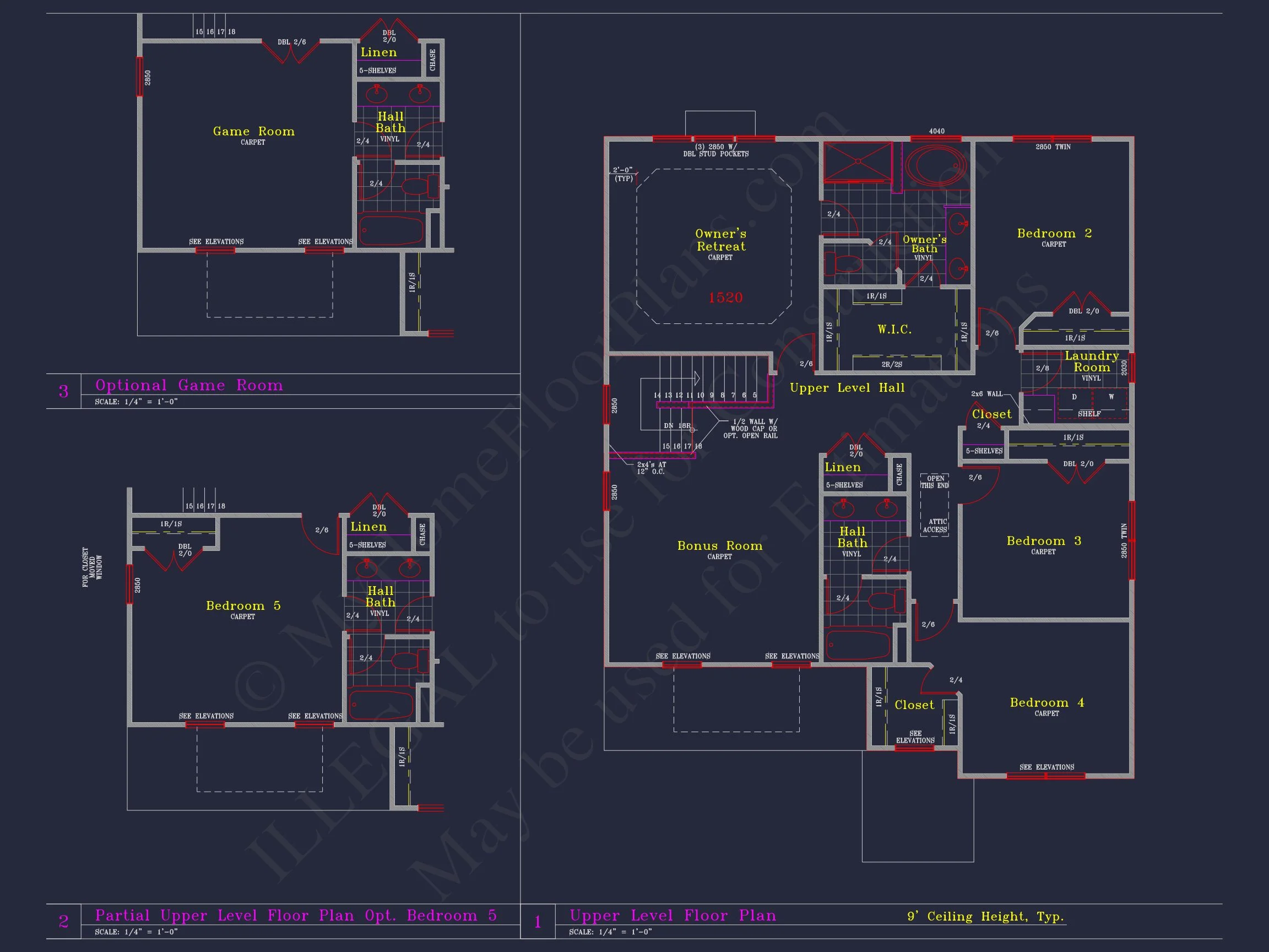 Coastal Craftsman house Plan with Detailed CAD Floor Designs