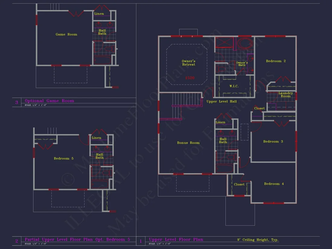 Coastal Craftsman house Plan with Detailed CAD Floor Designs